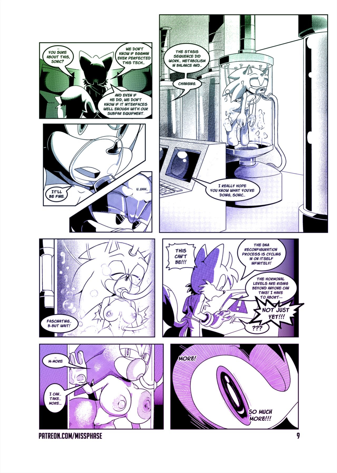[Miss Phase] Chief Operative Whore #1-5 (Sonic The Hedgehog)