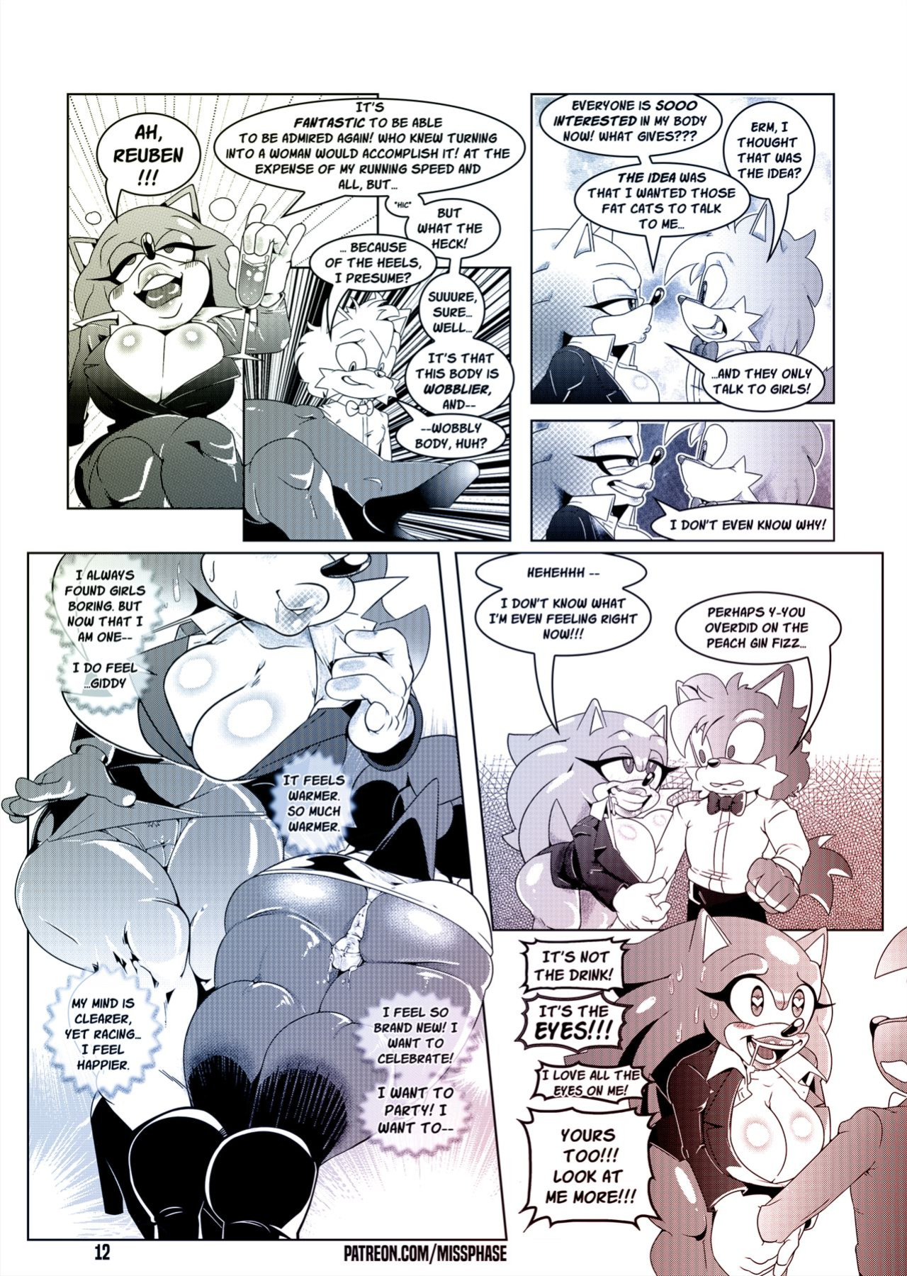[Miss Phase] Chief Operative Whore #1-5 (Sonic The Hedgehog)