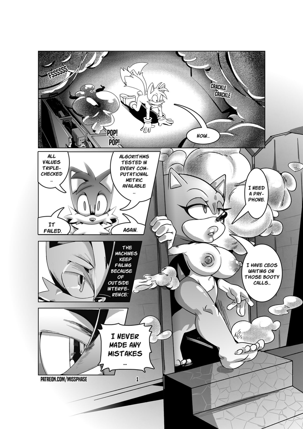 [Miss Phase] Chief Operative Whore #1-5 (Sonic The Hedgehog)