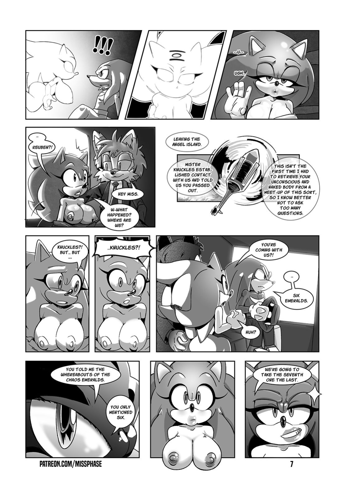 [Miss Phase] Chief Operative Whore #1-5 (Sonic The Hedgehog)