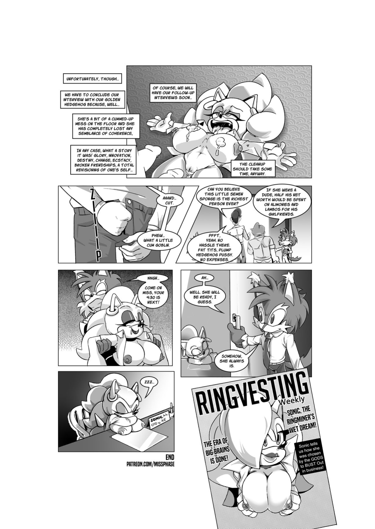 [Miss Phase] Chief Operative Whore #1-5 (Sonic The Hedgehog)