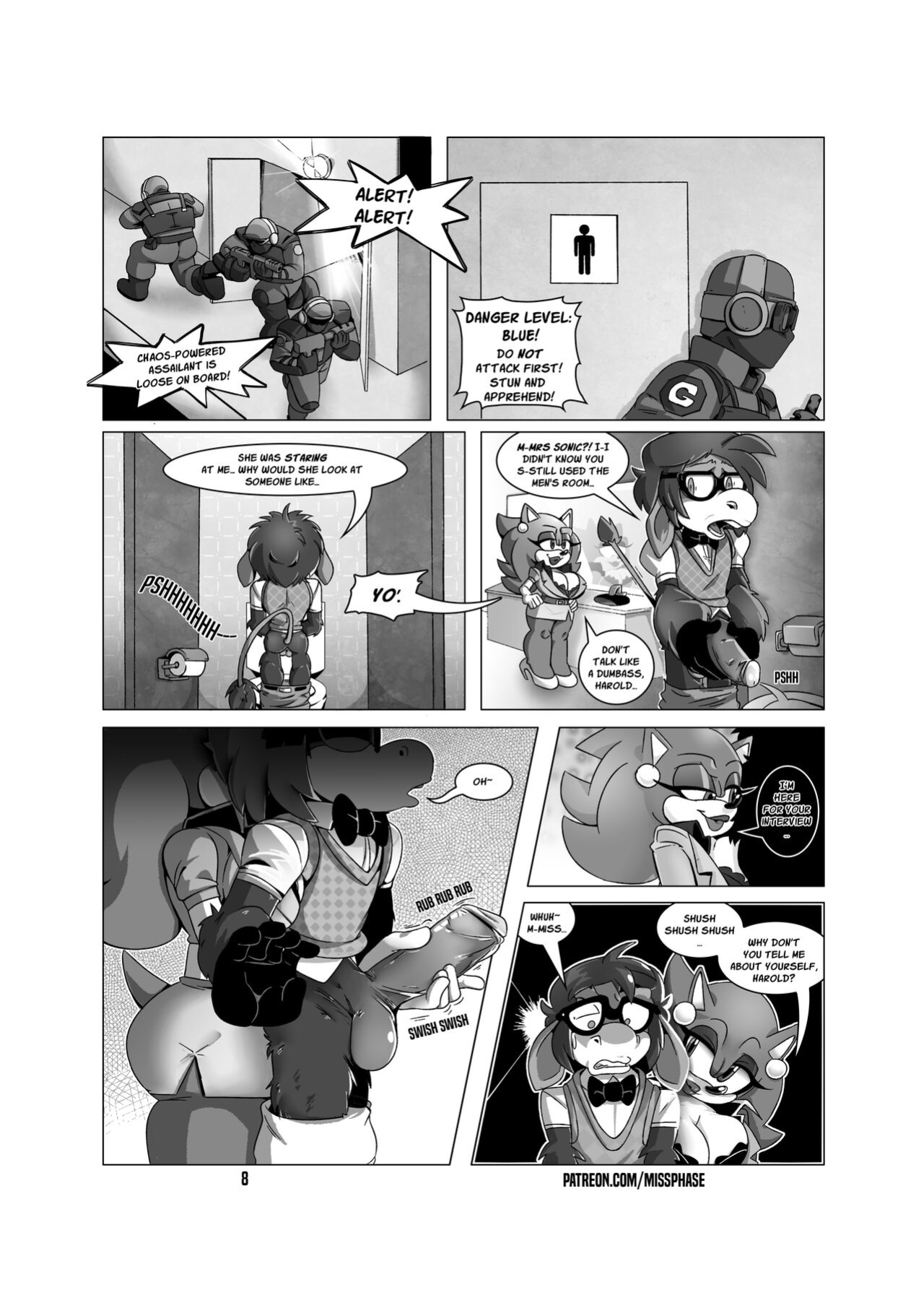 [Miss Phase] Chief Operative Whore #1-5 (Sonic The Hedgehog)