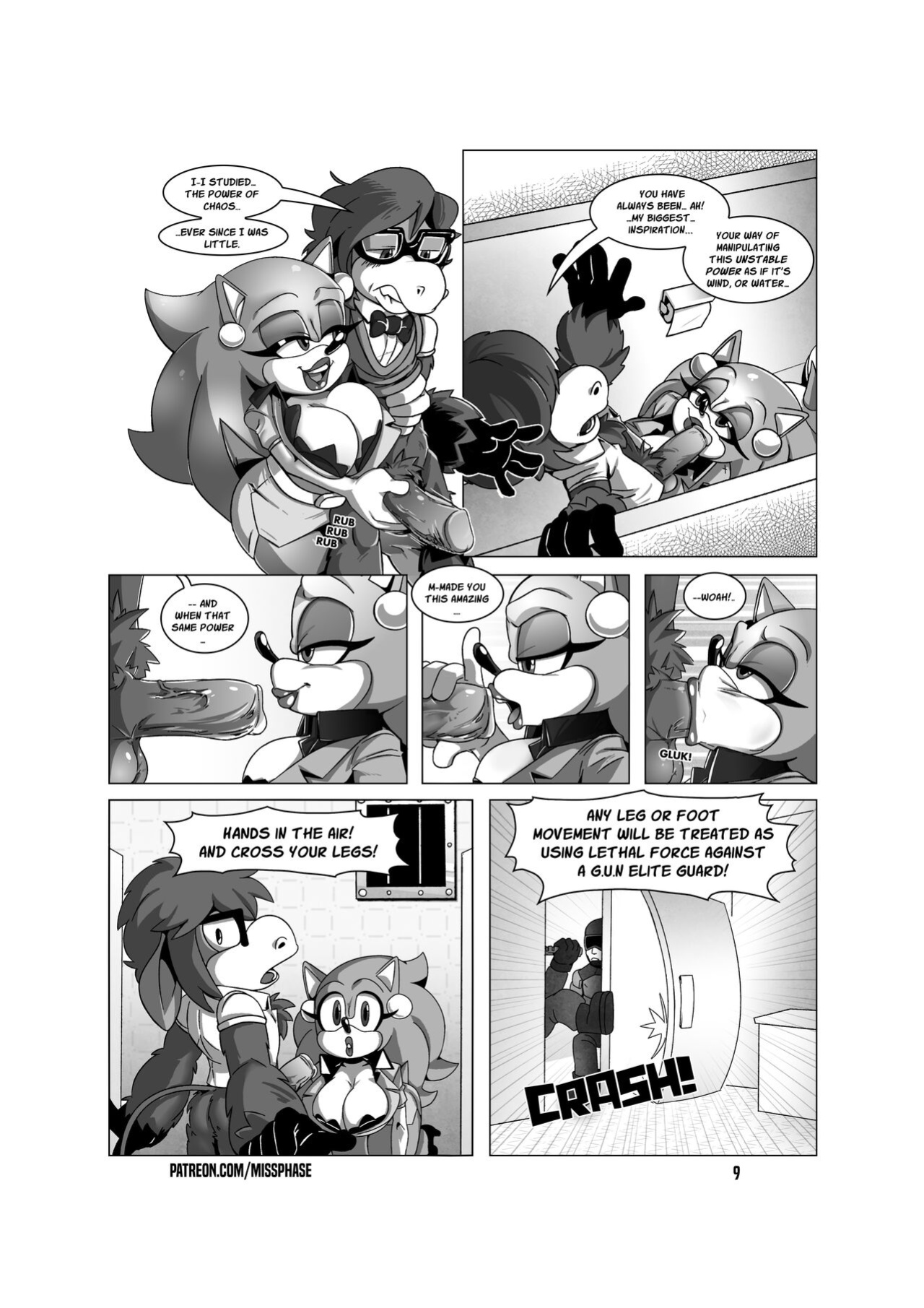 [Miss Phase] Chief Operative Whore #1-5 (Sonic The Hedgehog)
