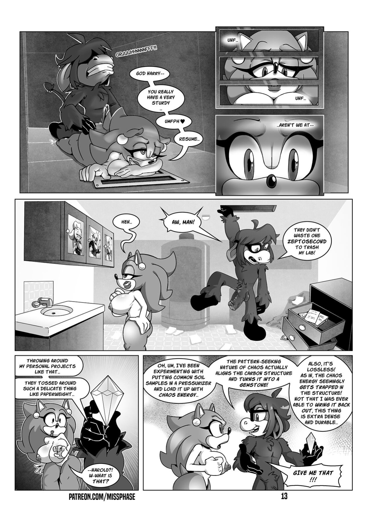 [Miss Phase] Chief Operative Whore #1-5 (Sonic The Hedgehog)
