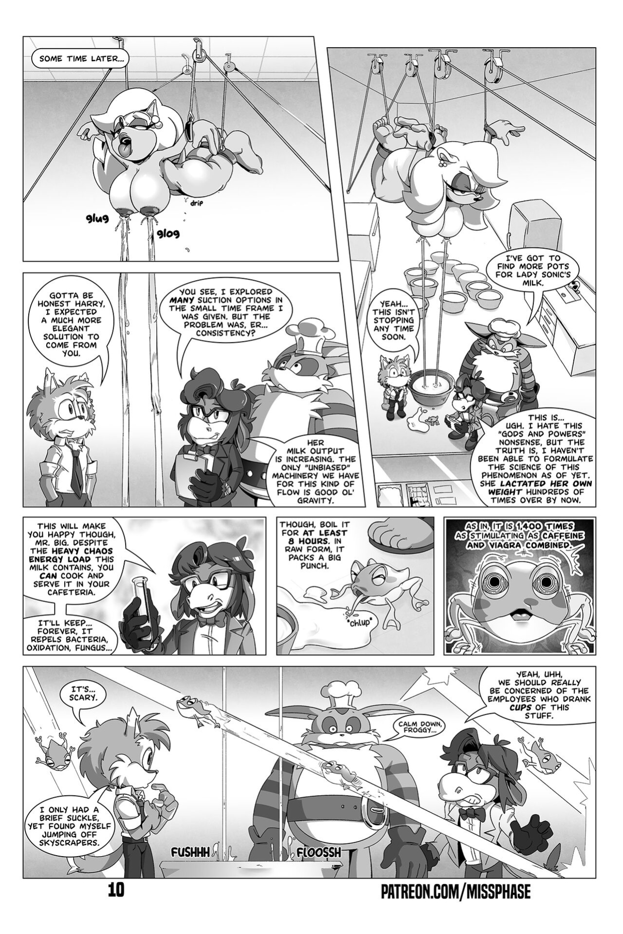 [Miss Phase] Chief Operative Whore #1-5 (Sonic The Hedgehog)