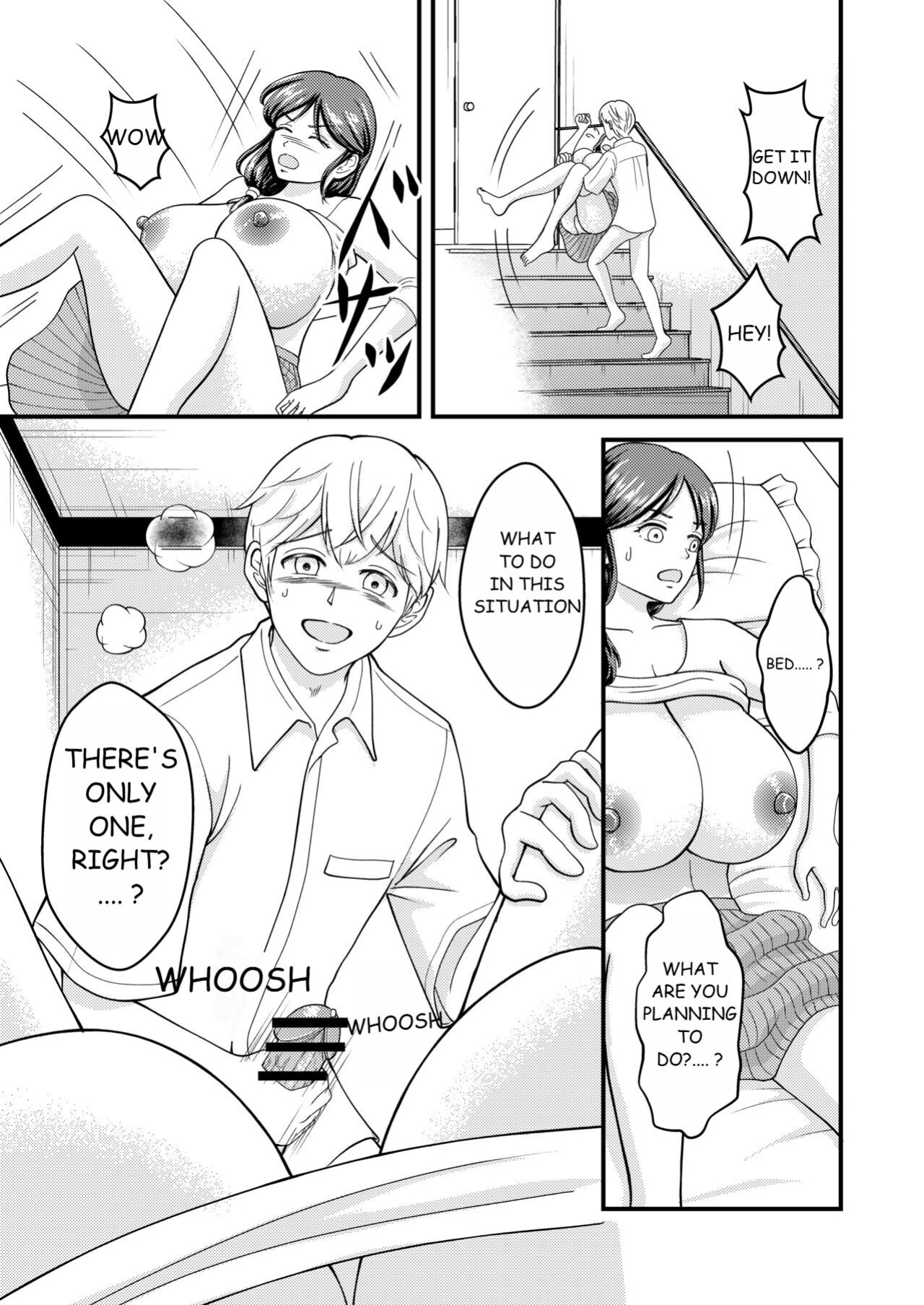 Body switch me and my busty mother episode - 3