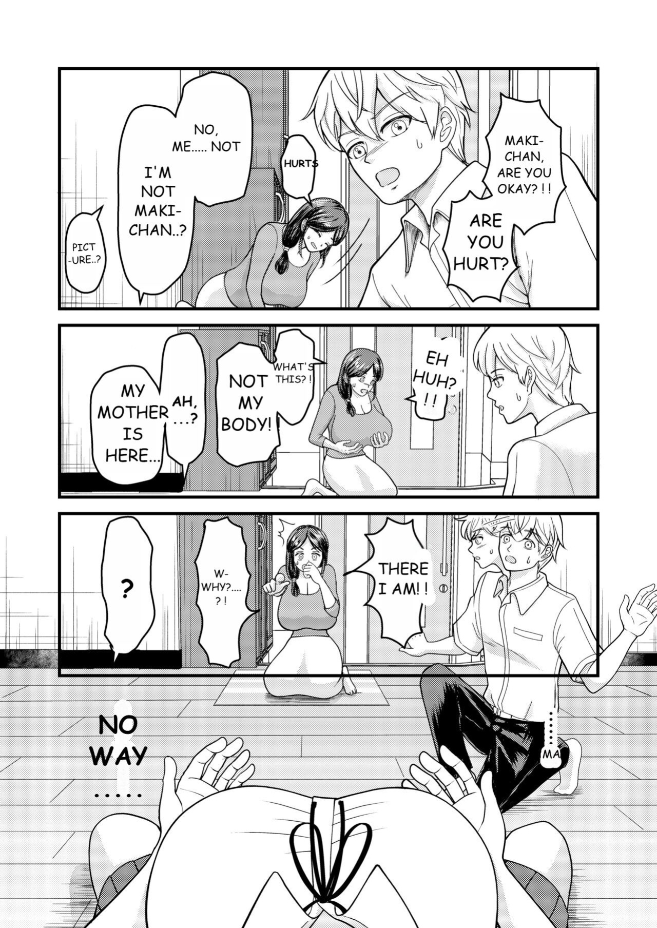 Body switch me and my busty mother episode - 3
