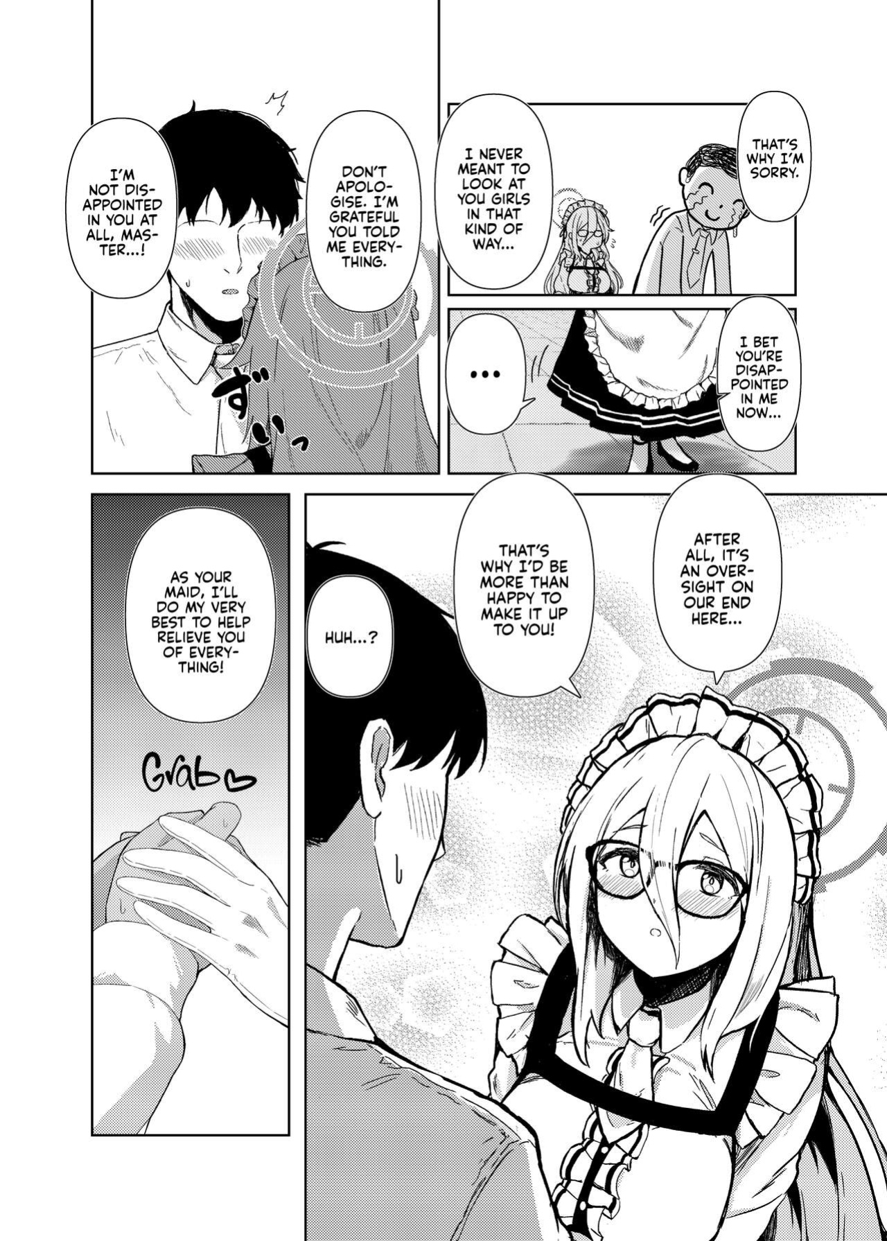 [Hako no Naka no Medaka (boxReeema)] Akane ni Iyasarete Mimasen ka? | Won't You Let Me Comfort You? (Blue Archive) [Kyuume]