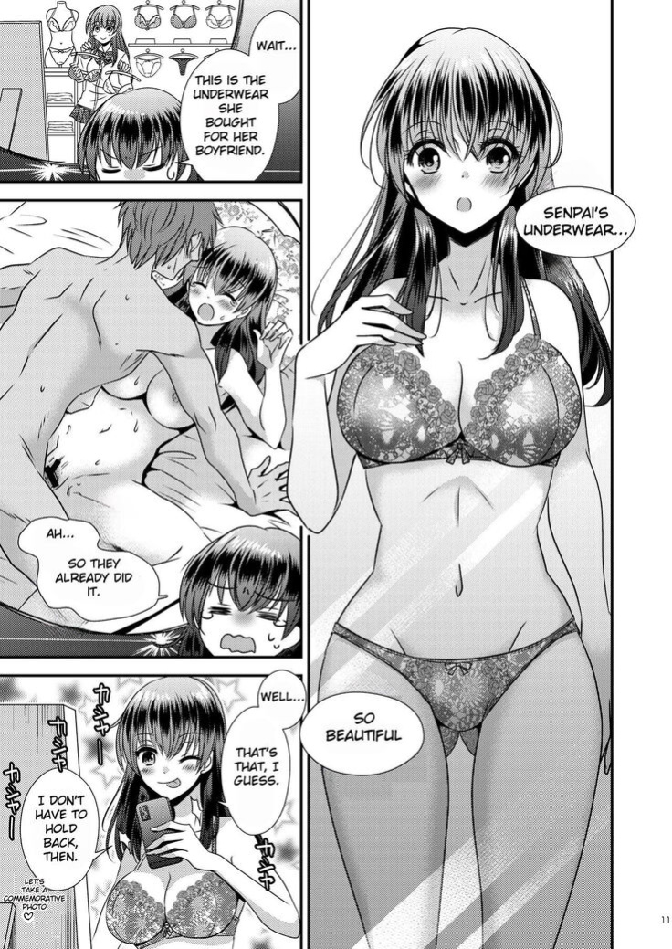 [Story Circle (Matsuzono)] Possessed App ~I Have a Boyfriend and a Senior at my Disposal~