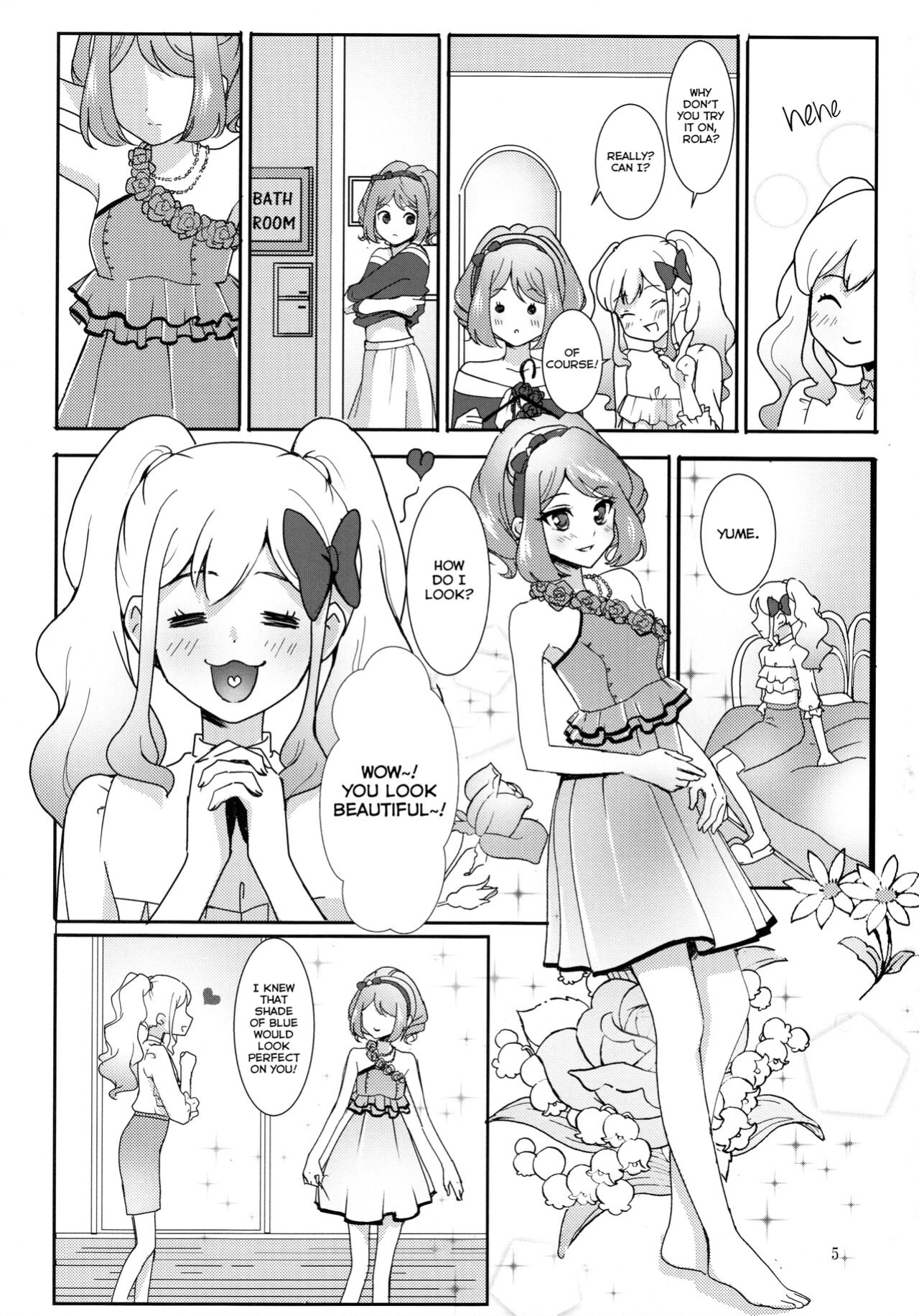 (Geinoujin wa Card ga Inochi! 13) [Furanki (NOTO)] Anata ga Dress o Matottara | When you put on the dress (Aikatsu Stars!) [Lazy Lily]