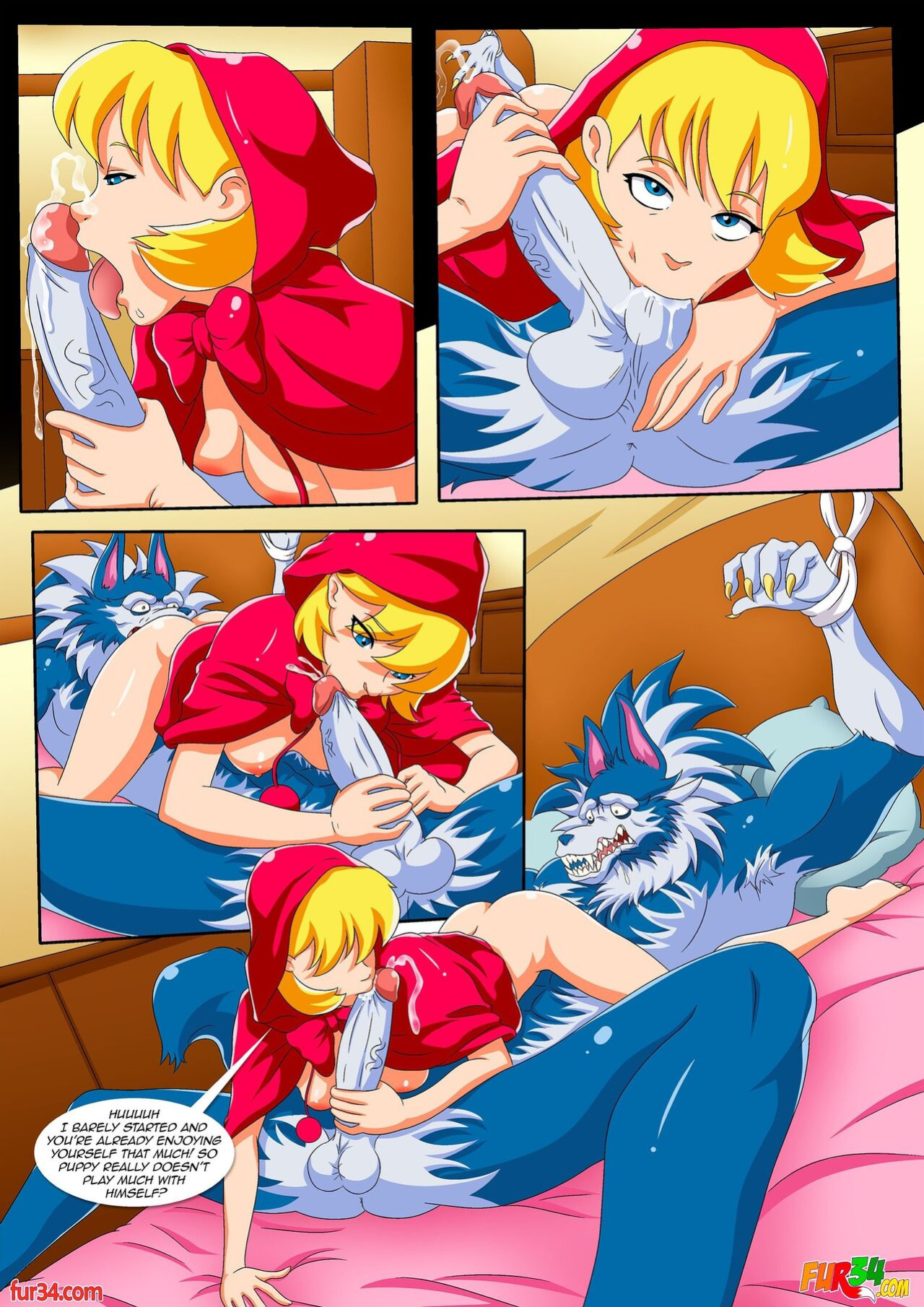[Palcomix] Darkstalker's Tale of Little Red Riding Hood