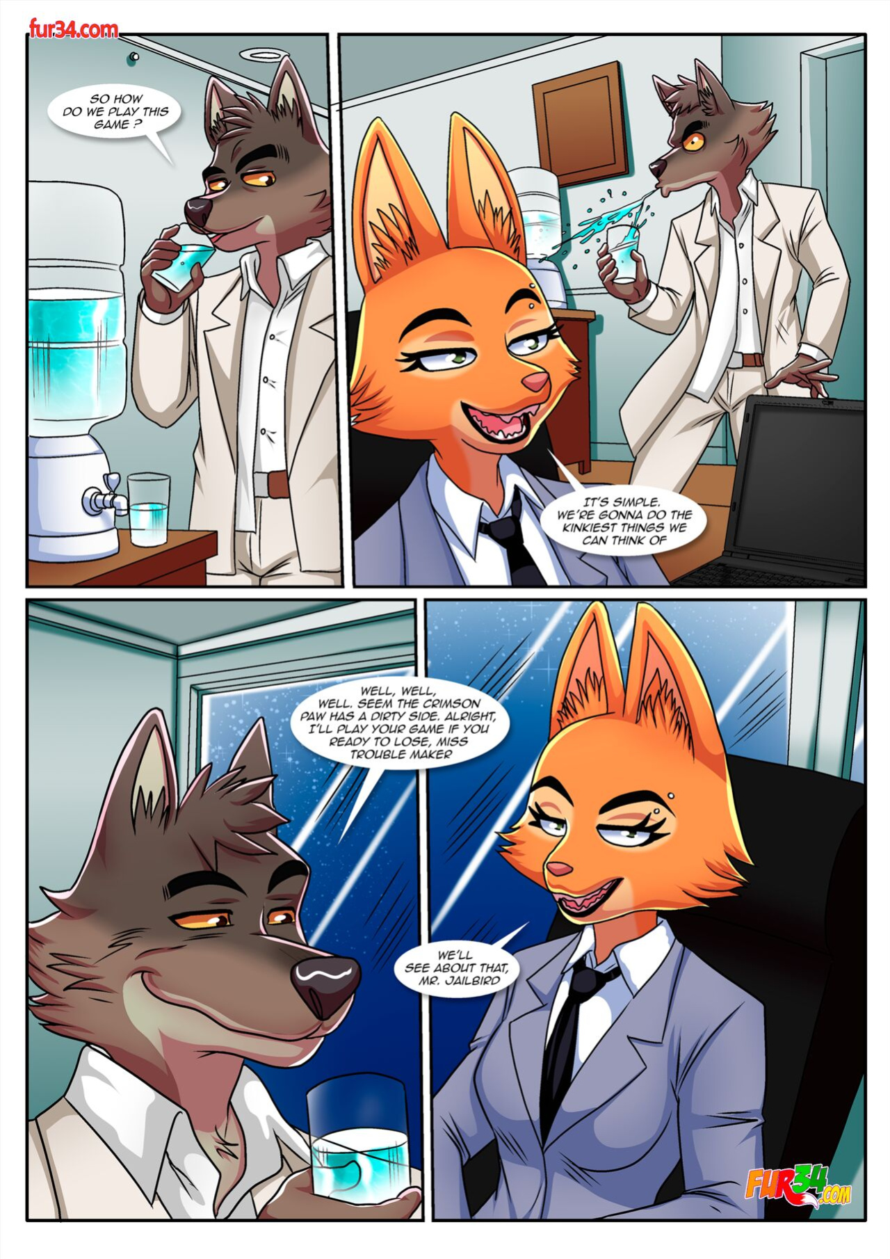 [Palcomix] A Friendly Contest (The Bad Guys)