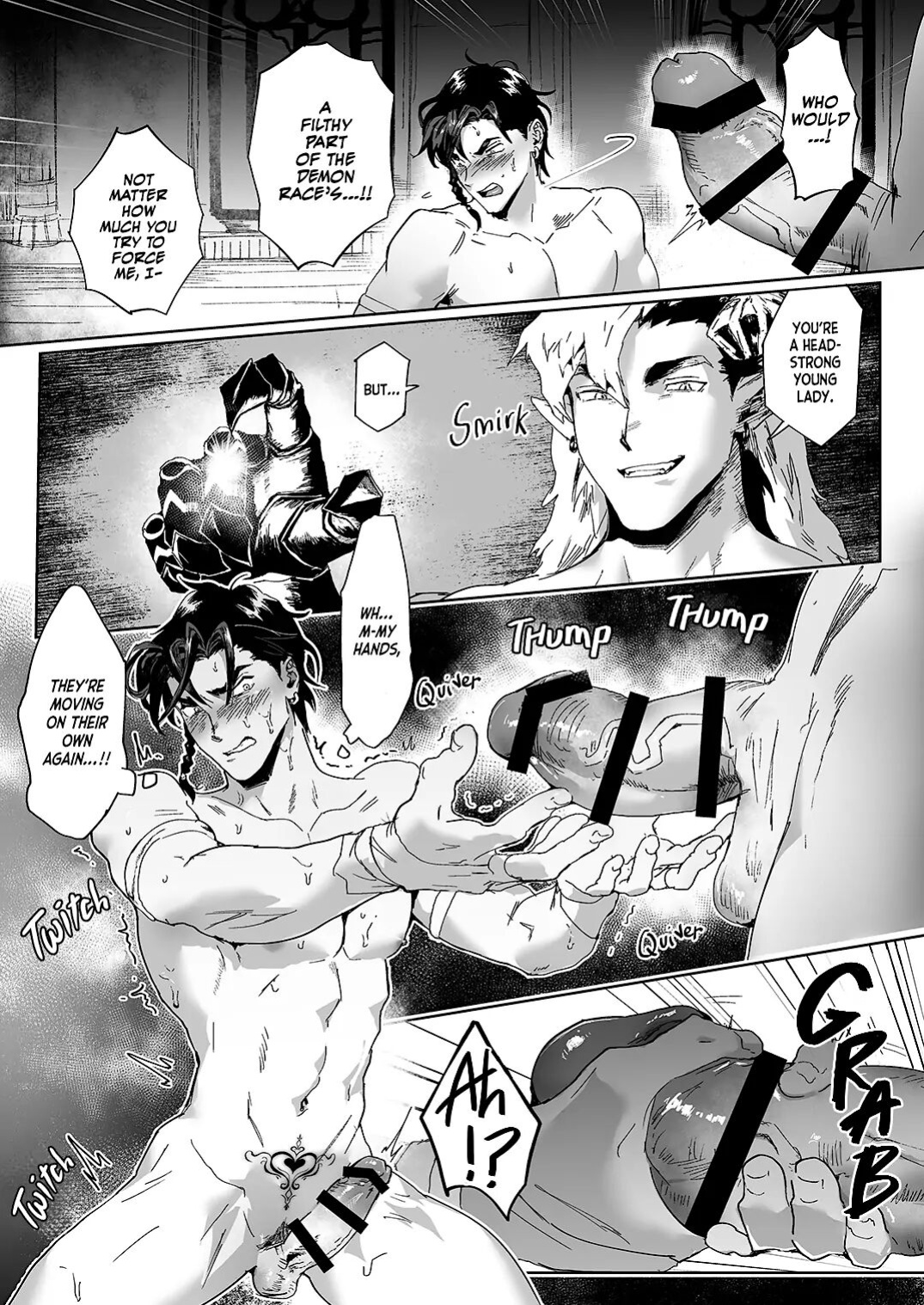 [Pacoz (Kamoshika Ryo, Kantama)] Yuusha-san wa Maou-sama no Ko o Haramitai | The Hero Wants to Have the Demon King's Offspring