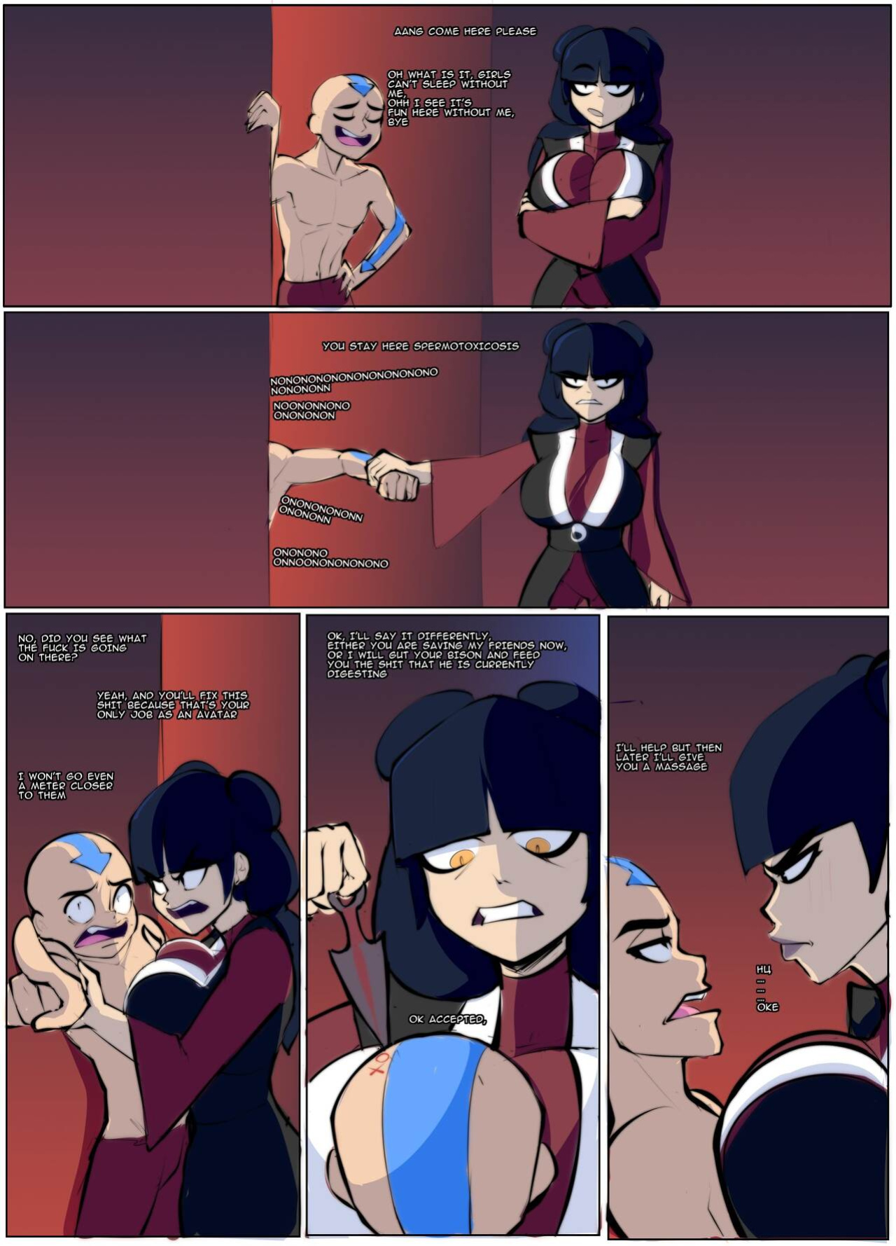 [Dgoger] Legend of Aang but he's Azula's simp