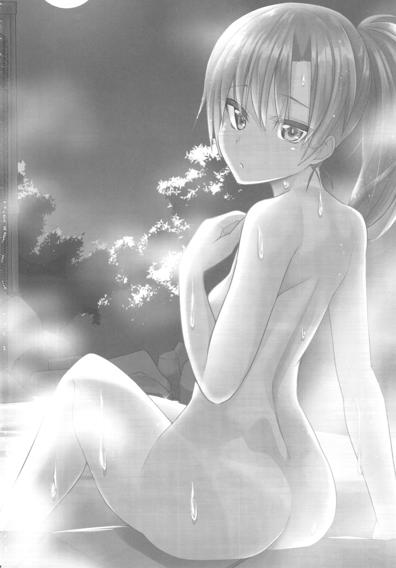 (C93) [IMAKAN (Keigen Asuka)] Konyoku Onsen Chihayu | Mixed Bathing Lust Hot Spring Chihaya (THE iDOLM@STER) [animefan71109]
