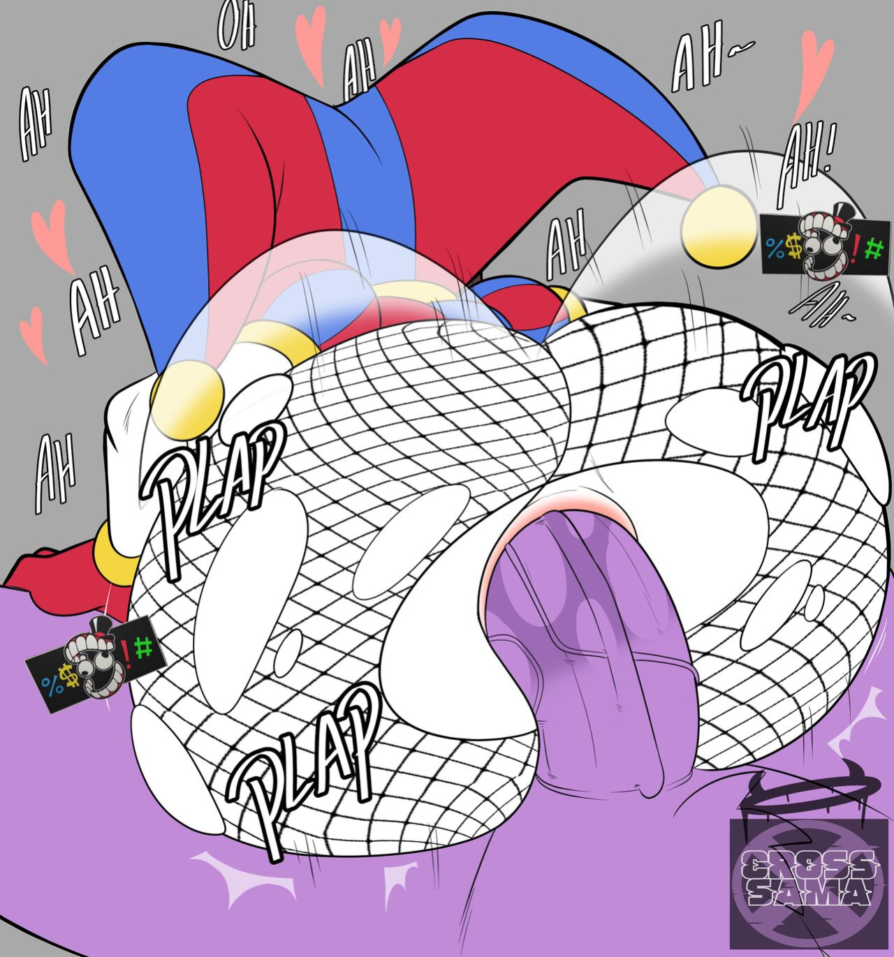 [CrossSamaX] Pomni's upgrades (The Amazing Digital Circus)