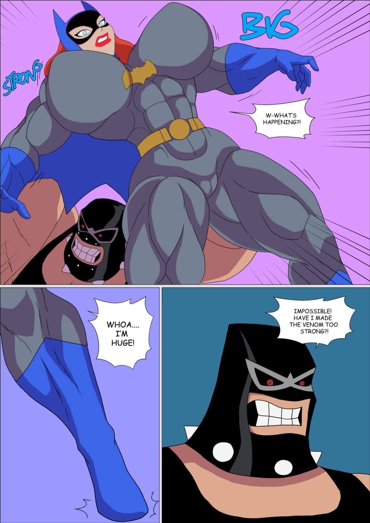 [Zetarok] Batgirl Muscular