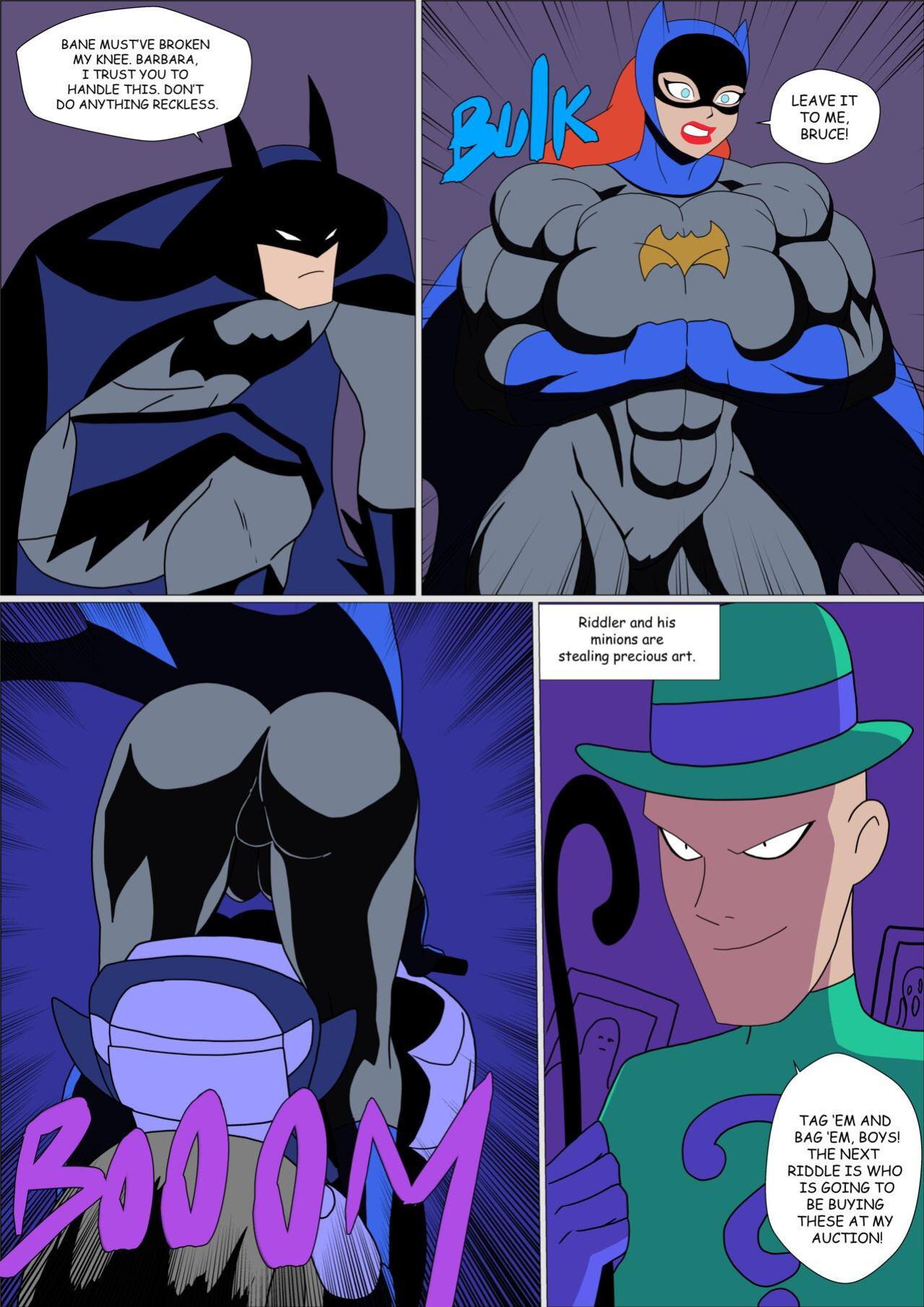 [Zetarok] Batgirl Muscular