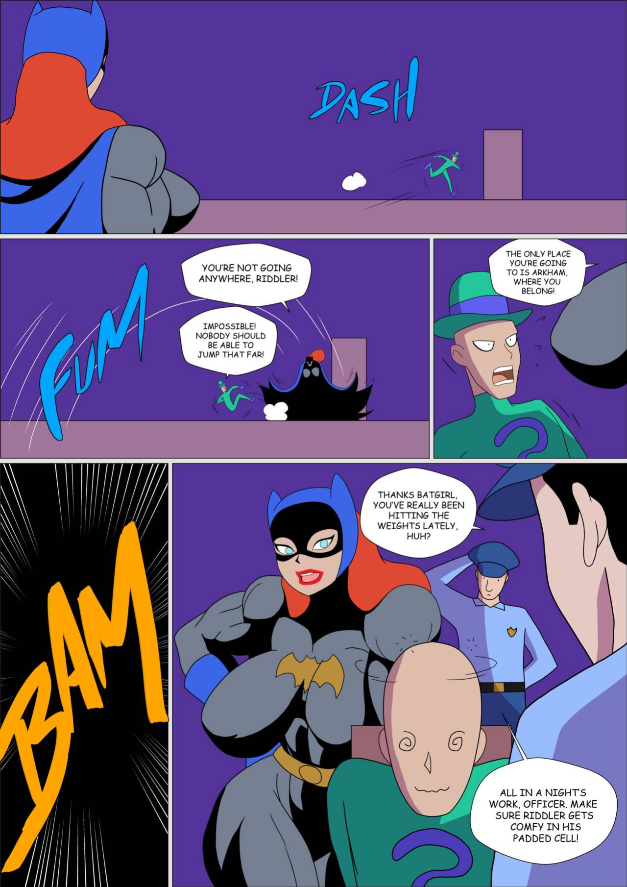 [Zetarok] Batgirl Muscular