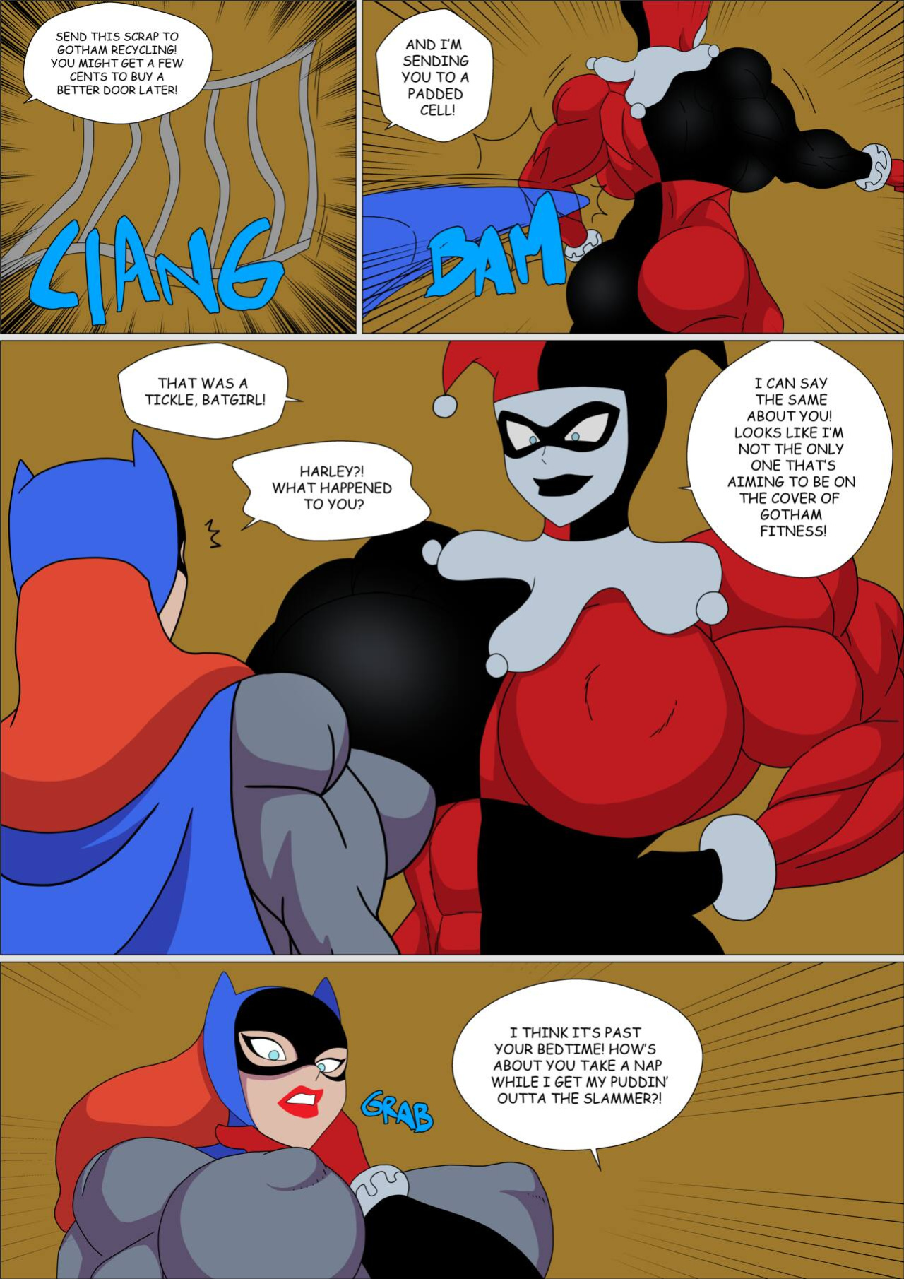 [Zetarok] Batgirl Muscular