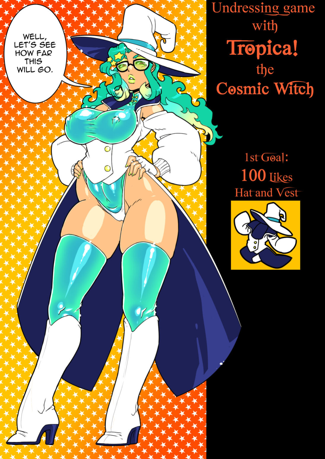 [MAD-Project] Undressing Game with Tropica the Cosmic Witch + Extra