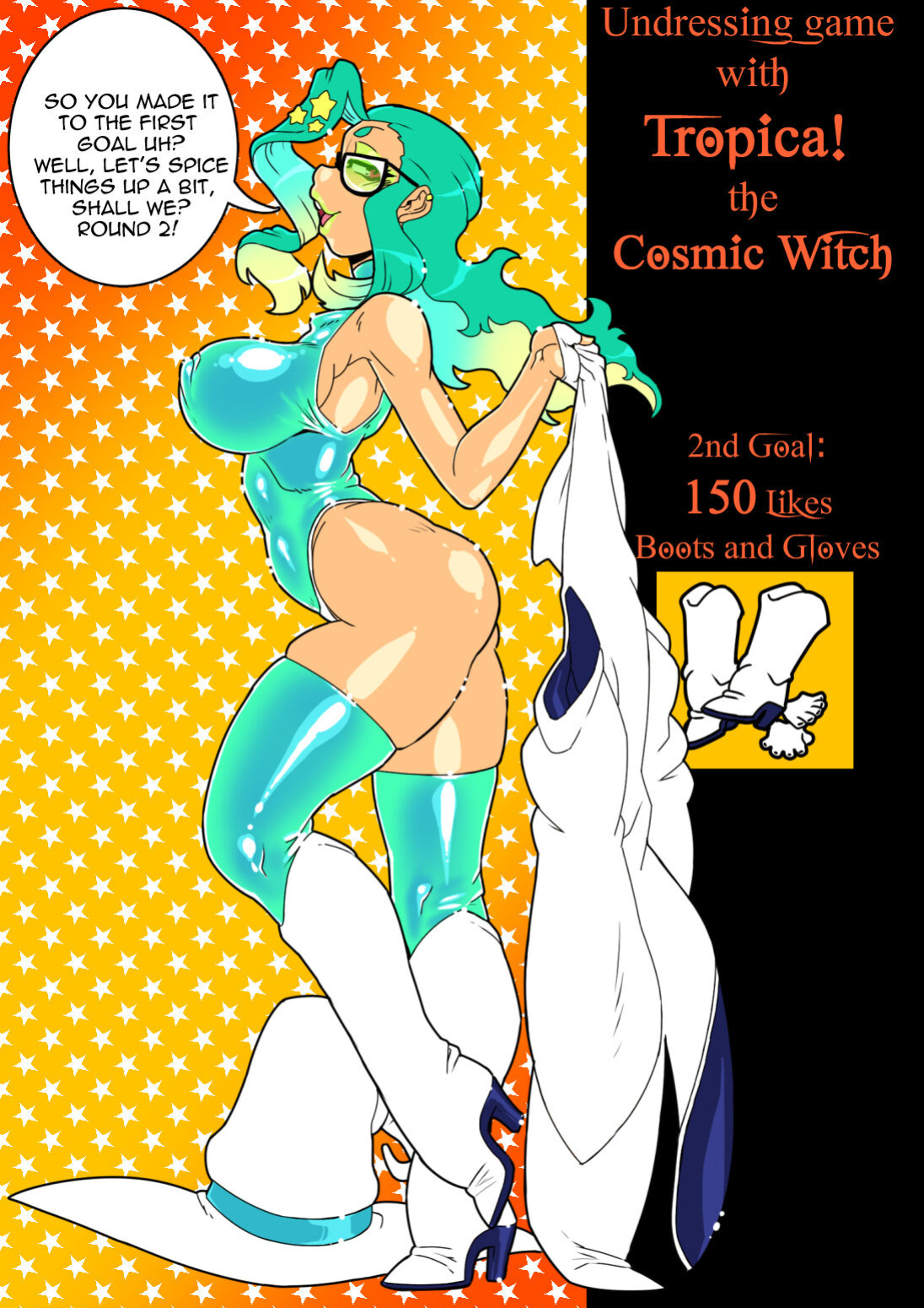 [MAD-Project] Undressing Game with Tropica the Cosmic Witch + Extra