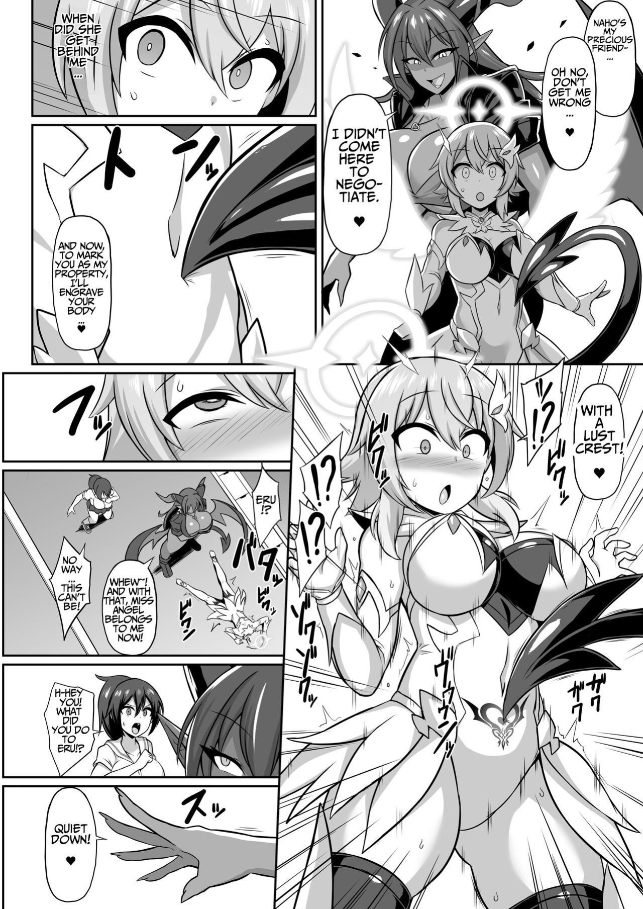 [Ikameshi Shokudou (Ikameshi)] Seiten Inda | A Divine Angel's Downfall Into Depravity [Kusanuu]