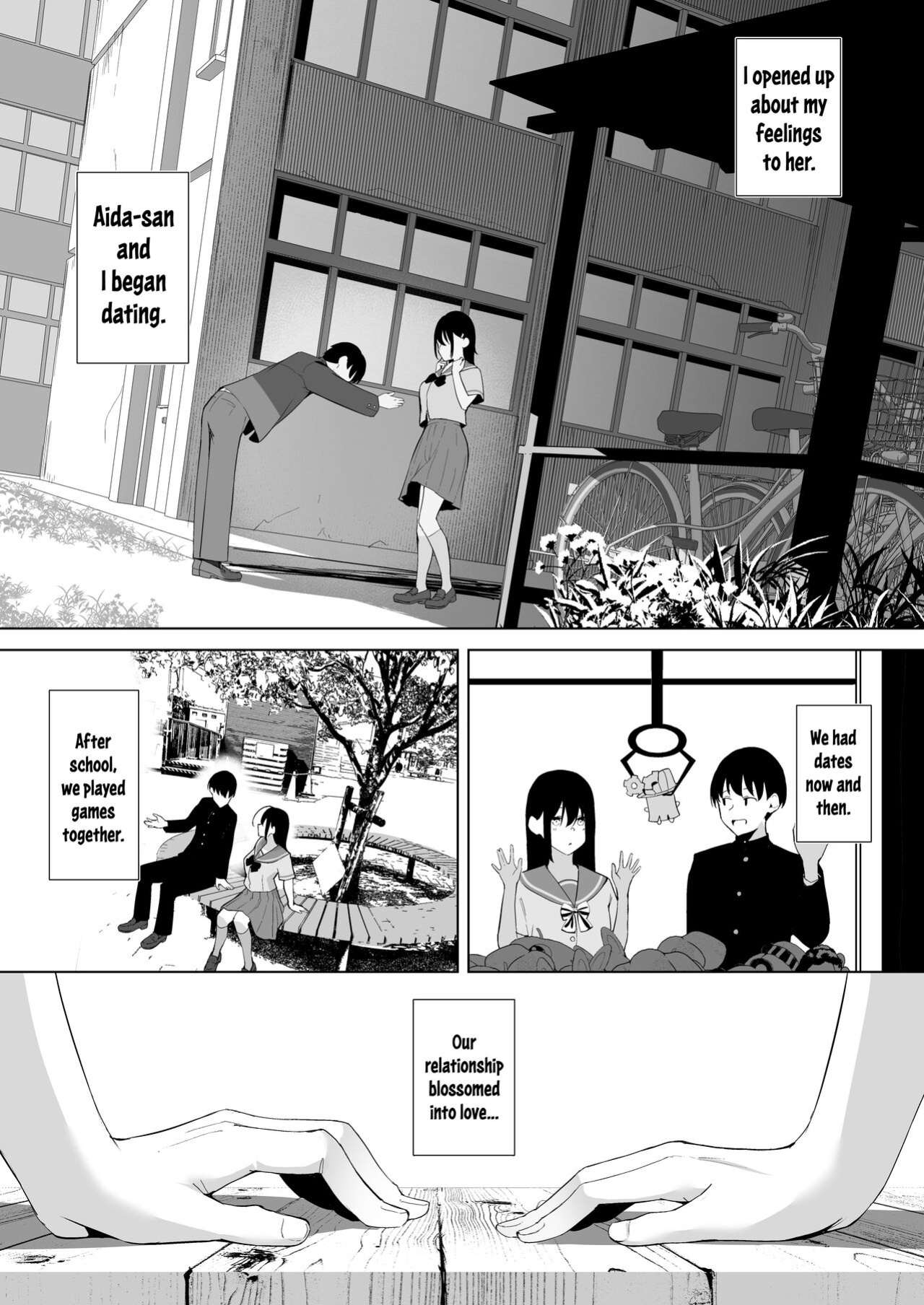 [Ponpokomaru (Akausu Ko)] Kamikazari ~Boku no Downer-kei Kanojo ga Class no Kyokon DQN ni Me o Tsukerareta Hanashi~ | Hair Ribbon - How My Reserved Girlfriend Was Targeted By A Big-Cocked Fuckboy In My Class. [Script Cave]