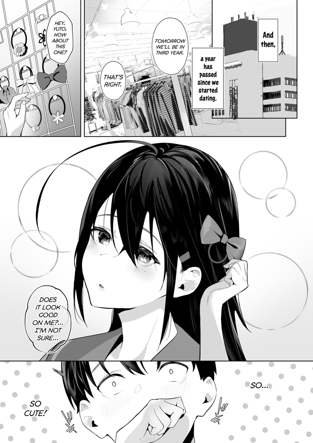 [Ponpokomaru (Akausu Ko)] Kamikazari ~Boku no Downer-kei Kanojo ga Class no Kyokon DQN ni Me o Tsukerareta Hanashi~ | Hair Ribbon - How My Reserved Girlfriend Was Targeted By A Big-Cocked Fuckboy In My Class. [Script Cave]