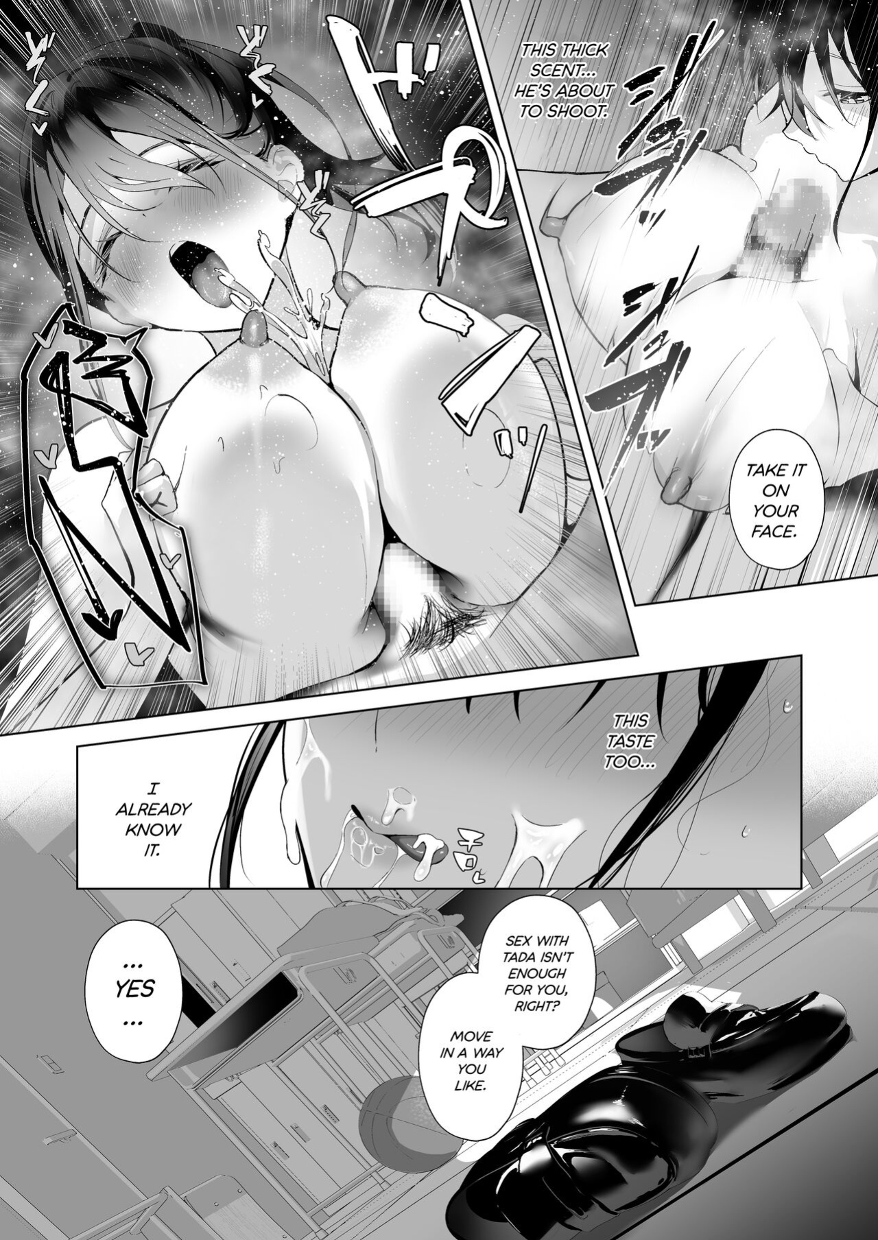 [Ponpokomaru (Akausu Ko)] Kamikazari ~Boku no Downer-kei Kanojo ga Class no Kyokon DQN ni Me o Tsukerareta Hanashi~ | Hair Ribbon - How My Reserved Girlfriend Was Targeted By A Big-Cocked Fuckboy In My Class. [Script Cave]