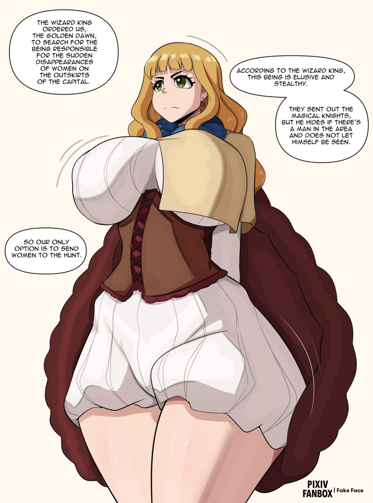 [Fake Face] Mimosa Vermillion (BLACK CLOVER)