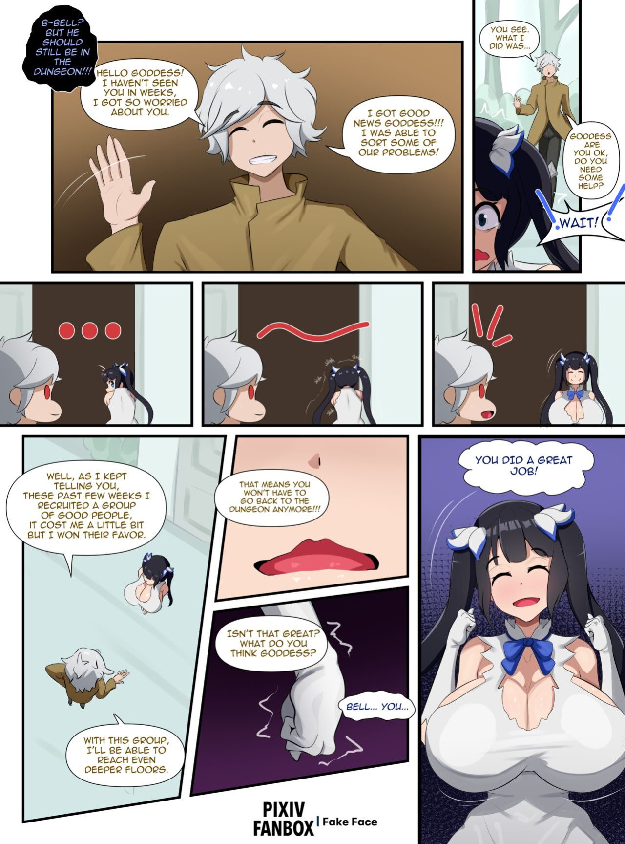 [Fake Face] Hestia! (DanMachi)