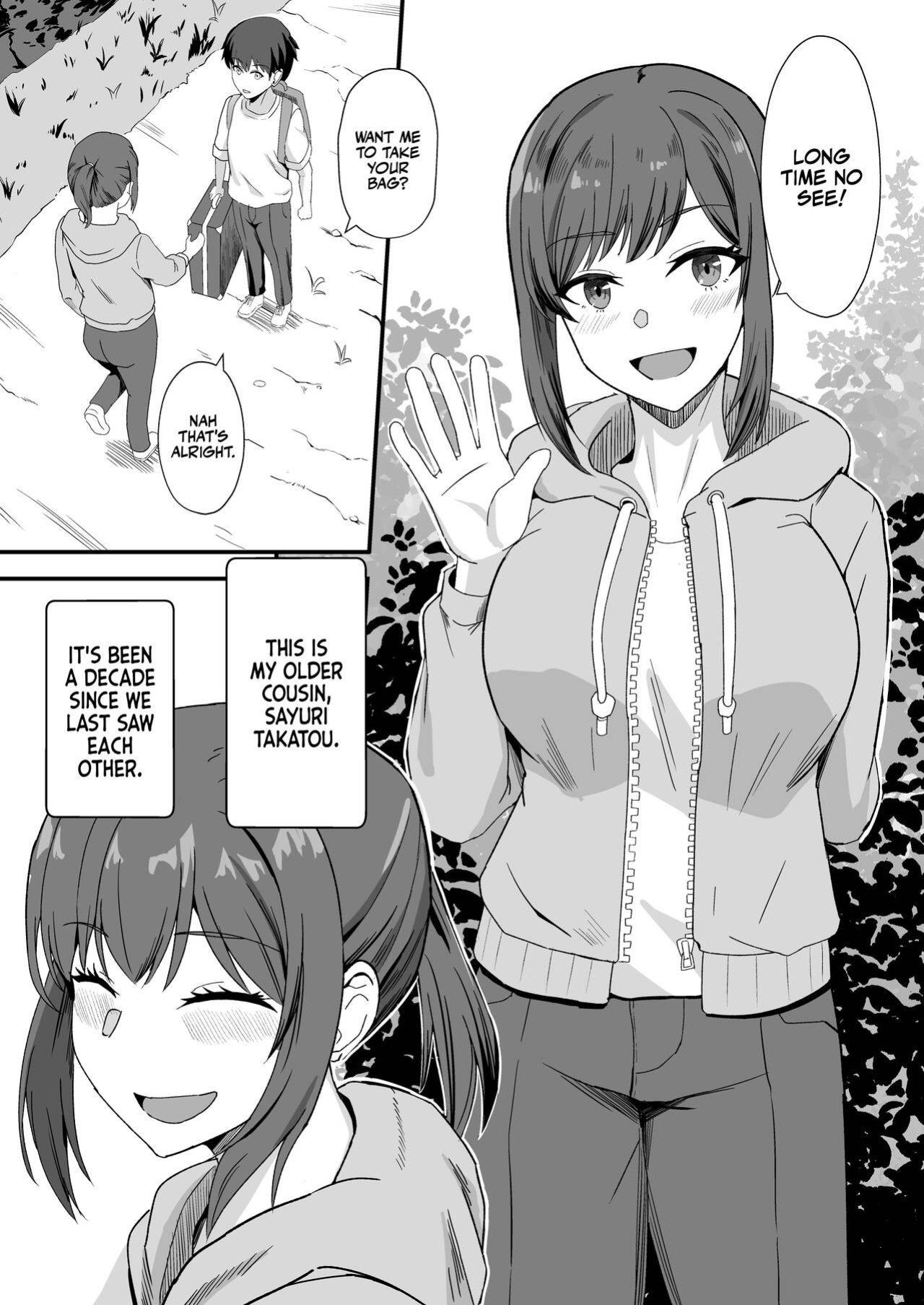 [Home Wrecker (Shinyashiki)] Inaka no Kussai Onee-chan | My Smelly Cousin from the Countryside [korafu]