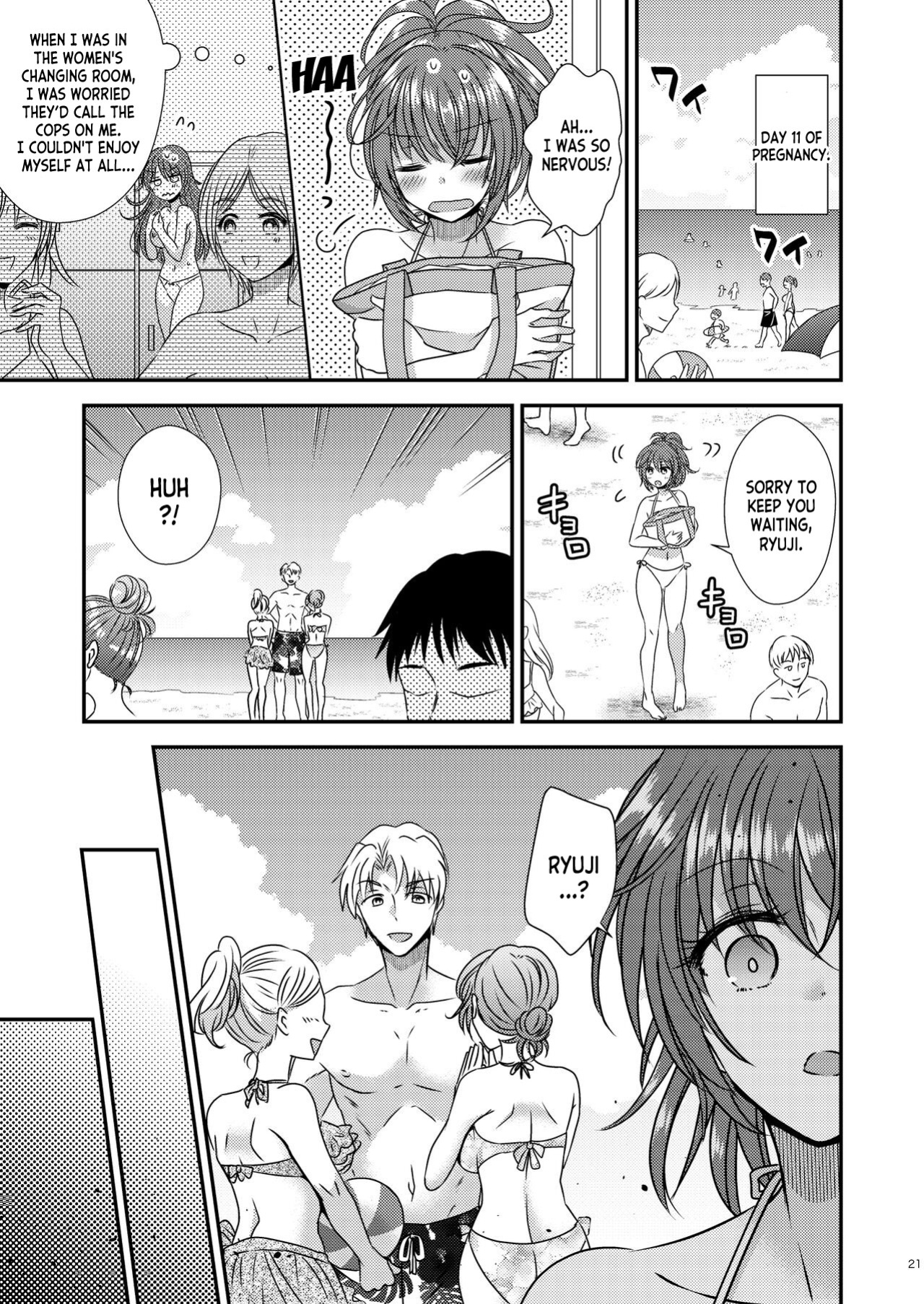 [Story Circle (Seto Kouhei, Matsuzono)] TS Boshi Techou [desudesu]