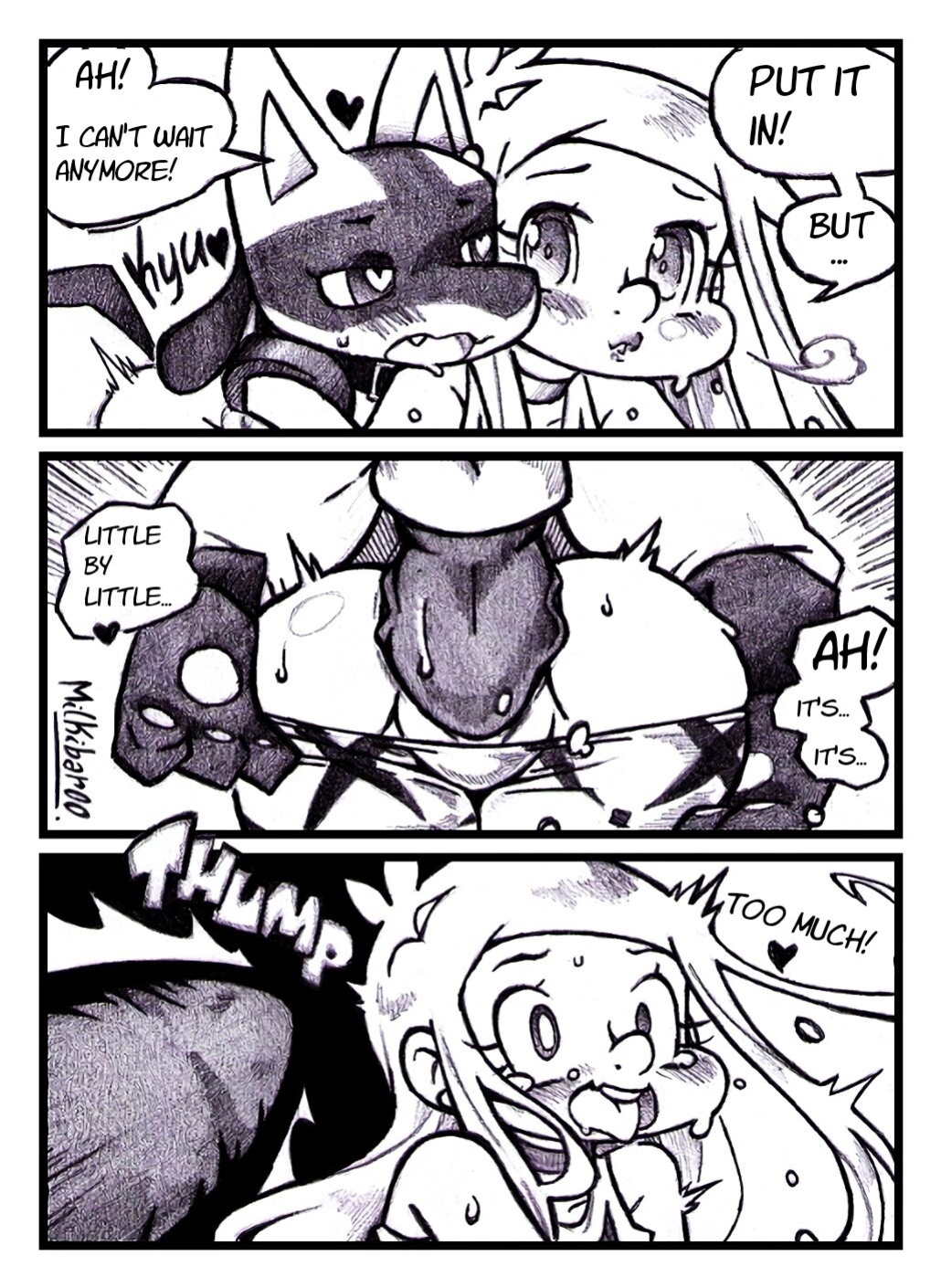[Milkibar00] Take Care of Lucario 1 & 2