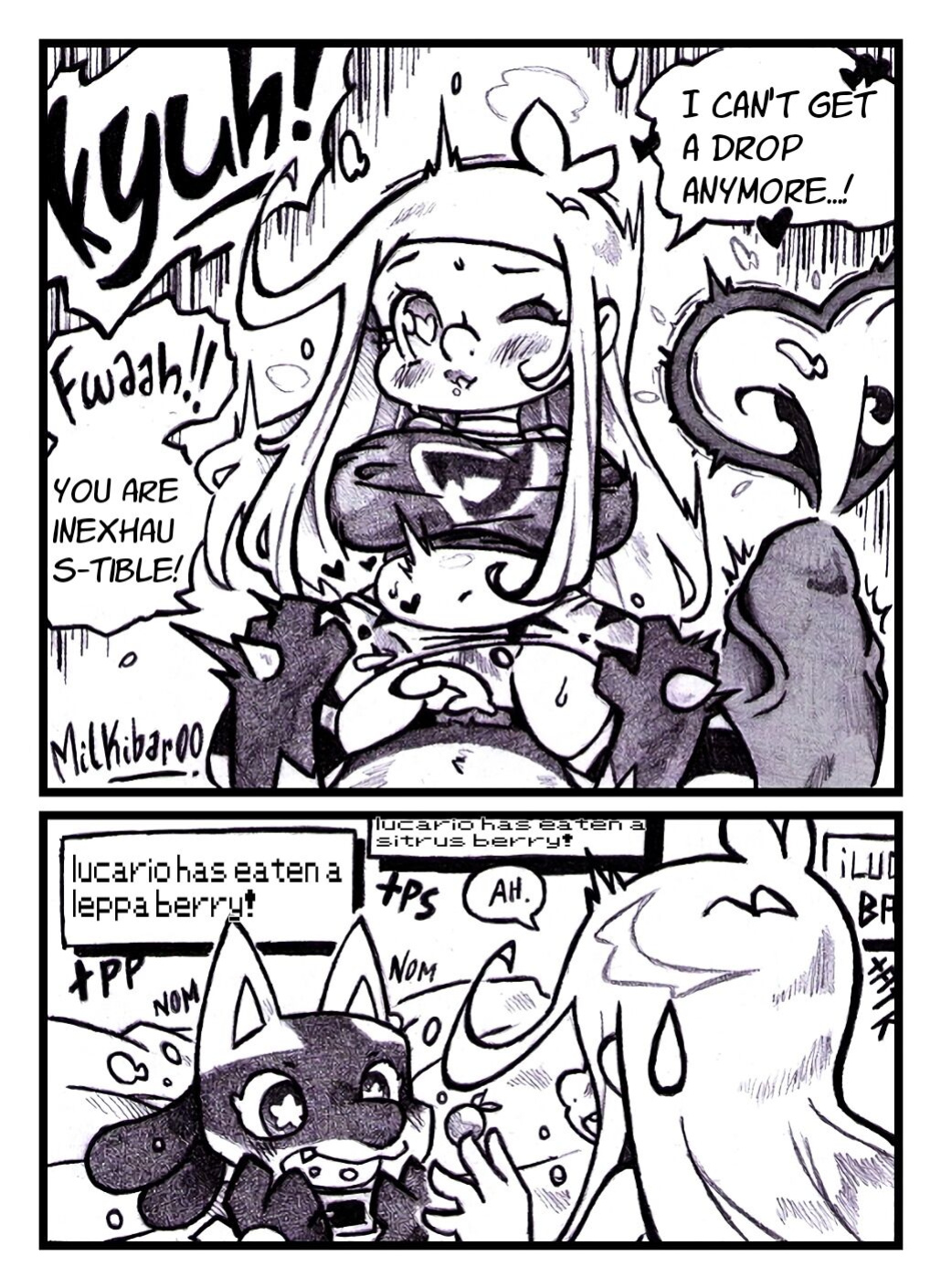 [Milkibar00] Take Care of Lucario 1 & 2