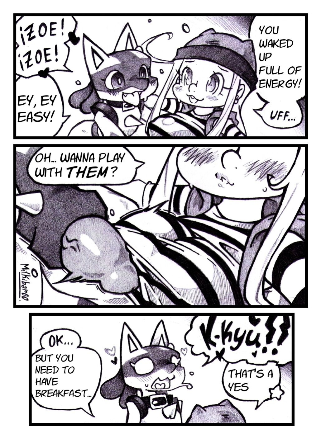 [Milkibar00] Take Care of Lucario 1 & 2