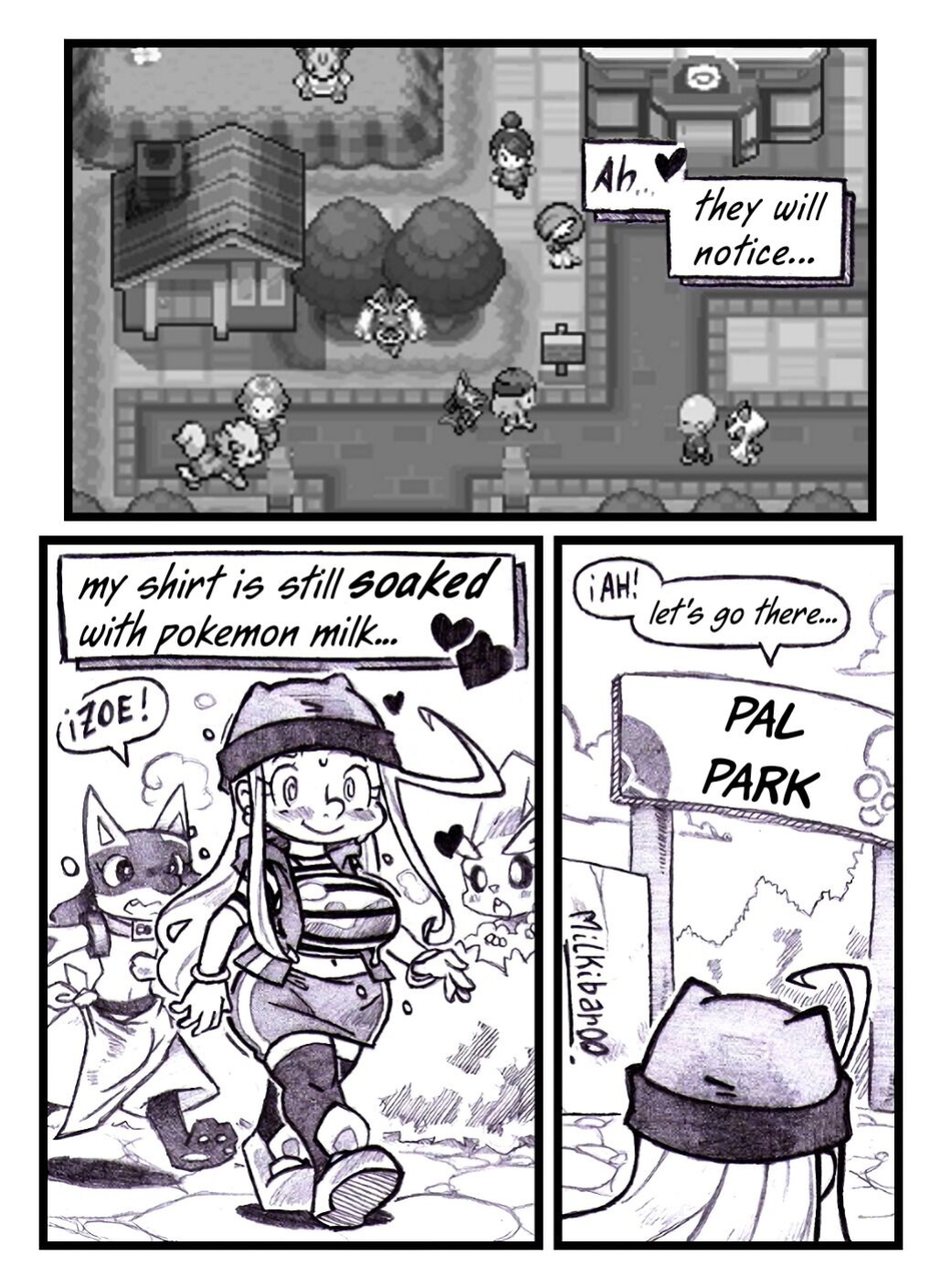 [Milkibar00] Take Care of Lucario 1 & 2