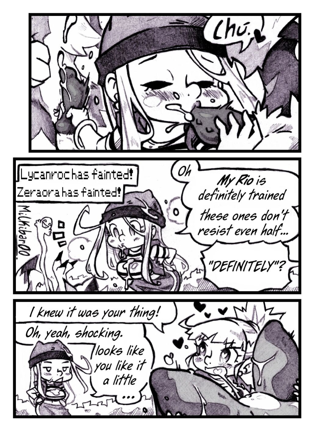 [Milkibar00] Take Care of Lucario 1 & 2