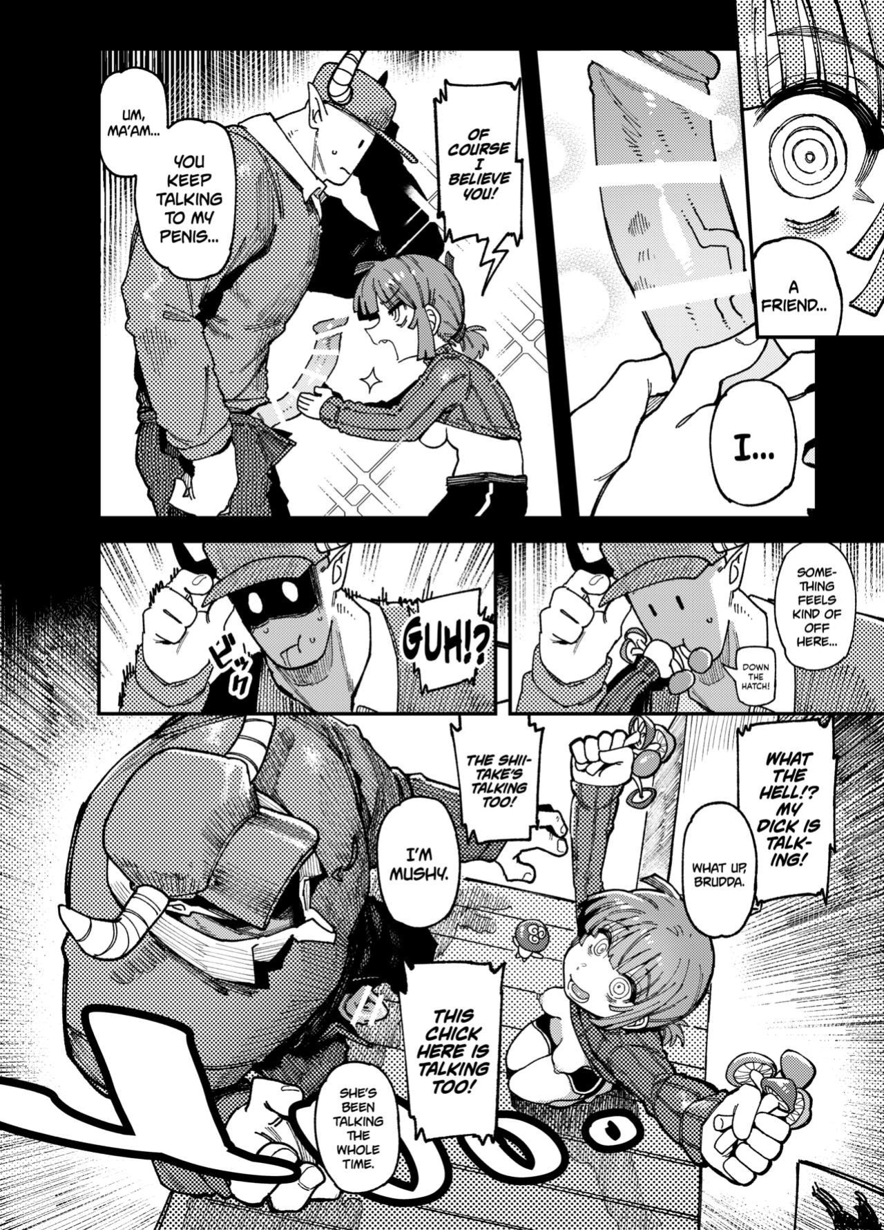 [Hoshoku Shoujo (Karasu Chan)] Ie ga Shike Sugite Haete Kita Genkaku Yuuhatsu Kinoko wo Gosyoku Shite Hatsujyou Shita Ato no Are ya Kore