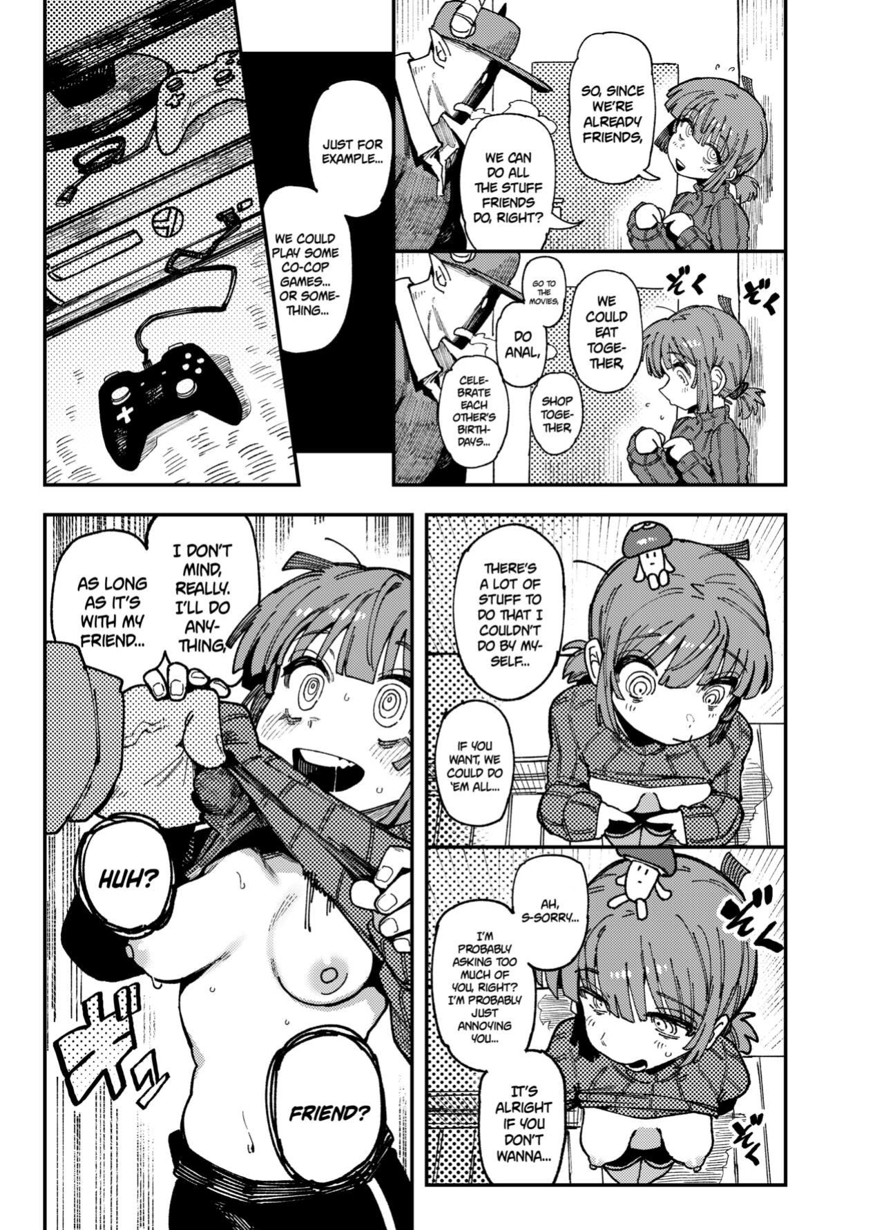[Hoshoku Shoujo (Karasu Chan)] Ie ga Shike Sugite Haete Kita Genkaku Yuuhatsu Kinoko wo Gosyoku Shite Hatsujyou Shita Ato no Are ya Kore