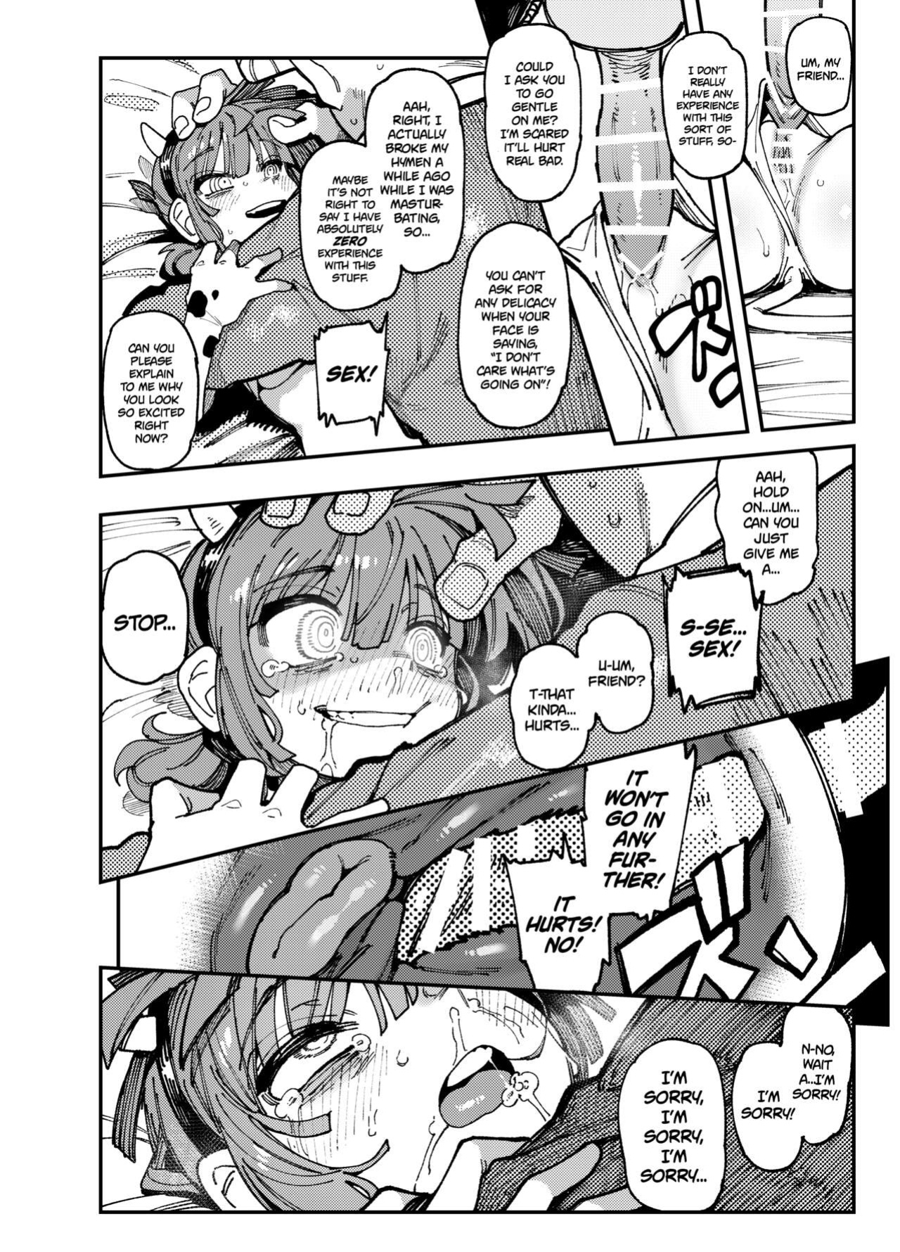 [Hoshoku Shoujo (Karasu Chan)] Ie ga Shike Sugite Haete Kita Genkaku Yuuhatsu Kinoko wo Gosyoku Shite Hatsujyou Shita Ato no Are ya Kore