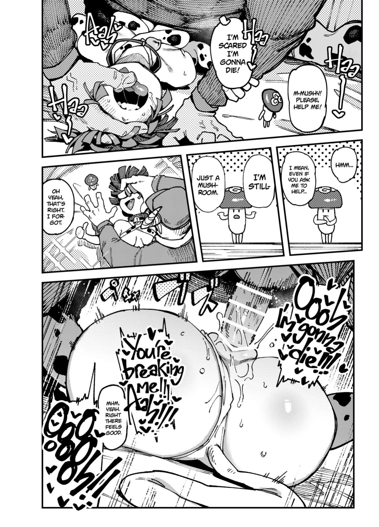 [Hoshoku Shoujo (Karasu Chan)] Ie ga Shike Sugite Haete Kita Genkaku Yuuhatsu Kinoko wo Gosyoku Shite Hatsujyou Shita Ato no Are ya Kore