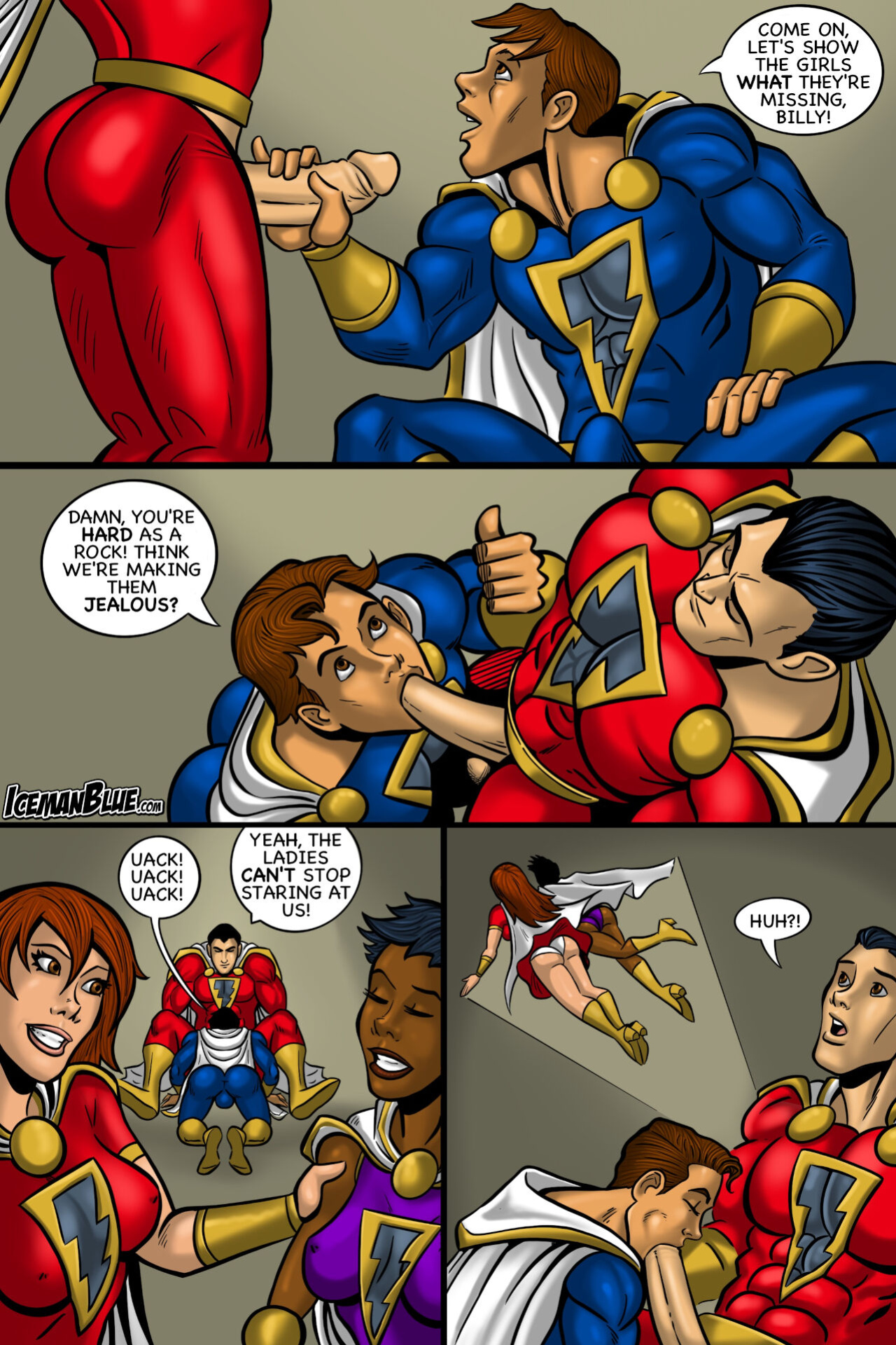 [Iceman Blue] Shazam! 2 & 3