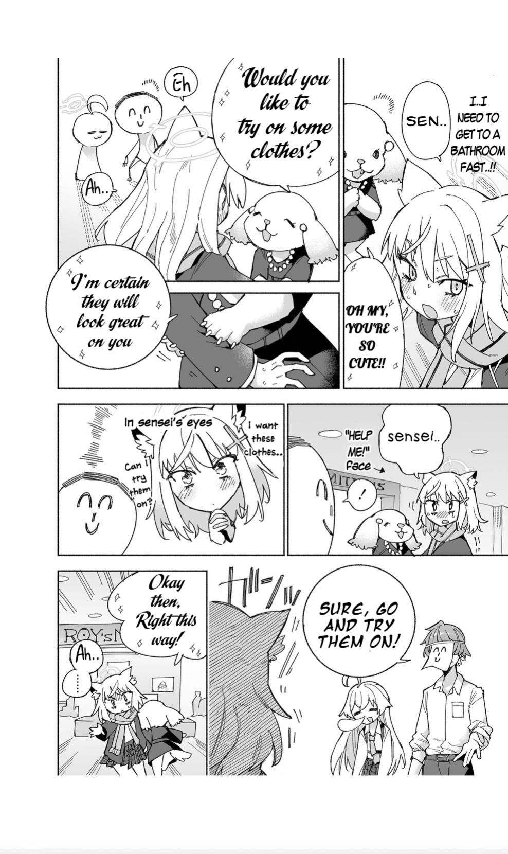 [Kohri Club (Kohri Ms)] Ookami no Mizu (Blue Archive)