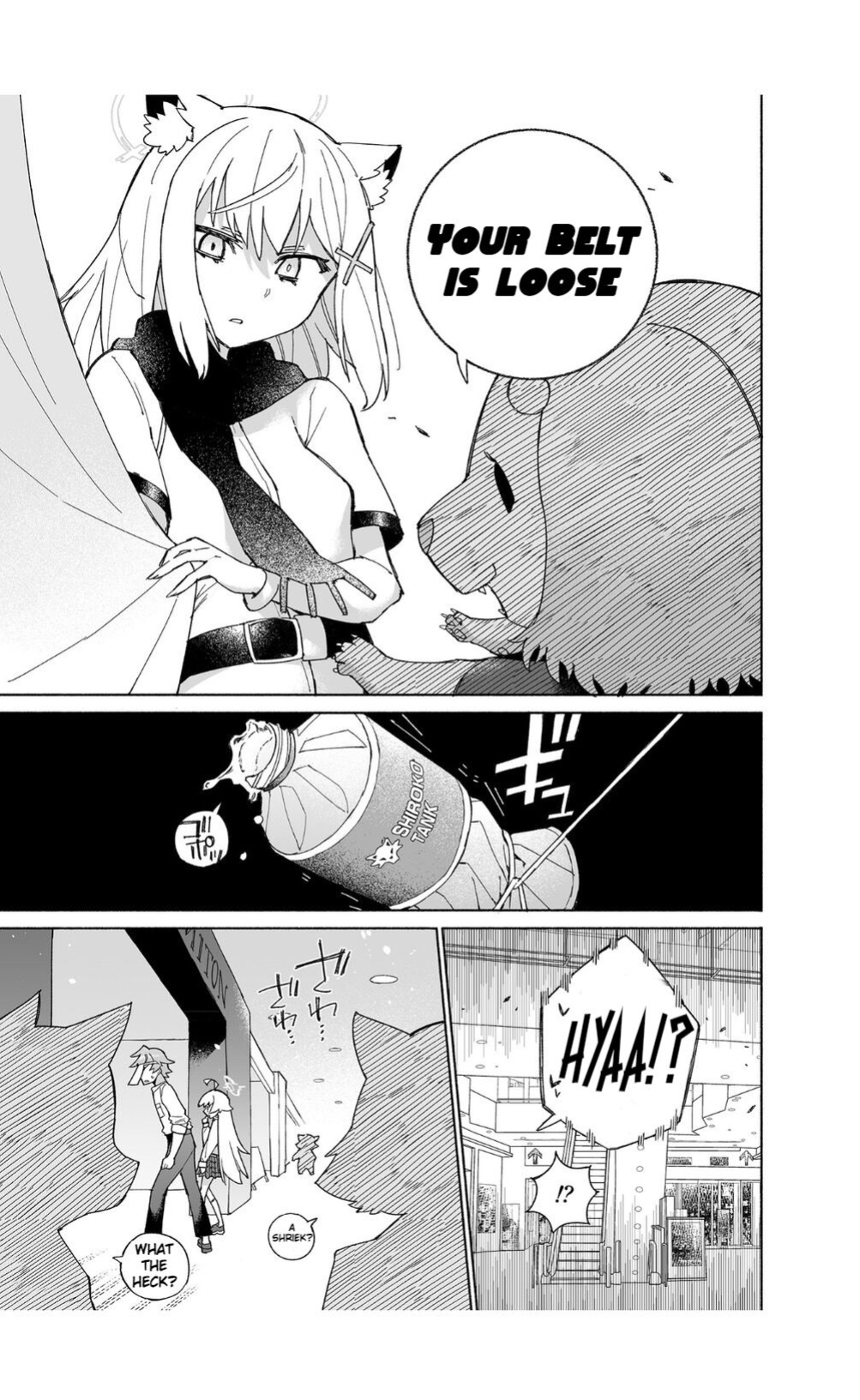 [Kohri Club (Kohri Ms)] Ookami no Mizu (Blue Archive)
