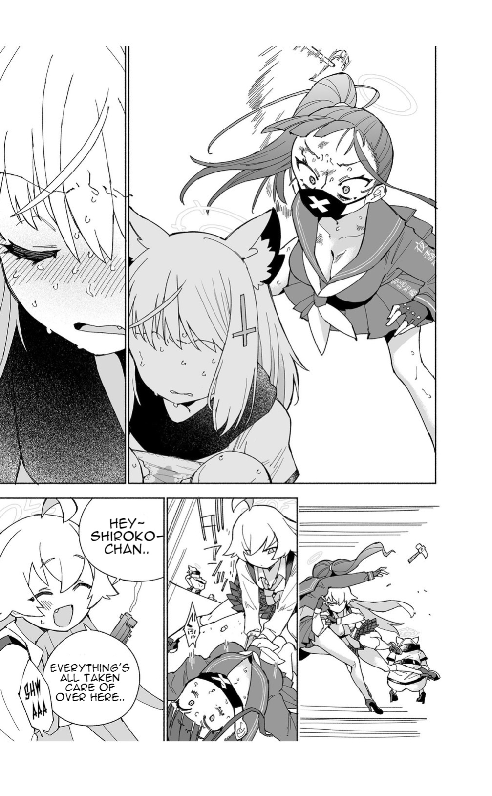 [Kohri Club (Kohri Ms)] Ookami no Mizu (Blue Archive)
