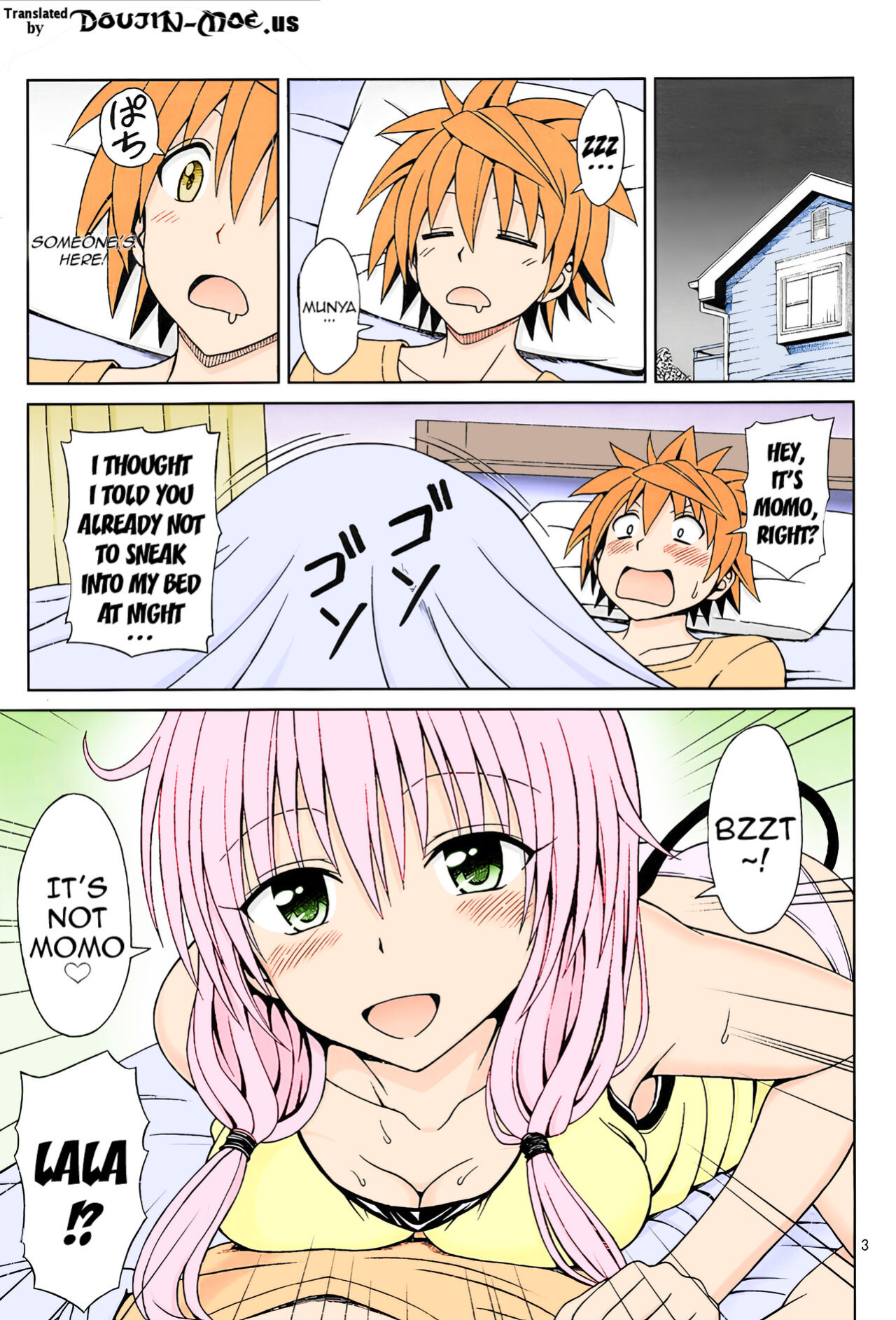 (C85) [Brain Dead (Eiji)] Yappari Lala ga Suki! (To Love-Ru Darkness) [Colorised]