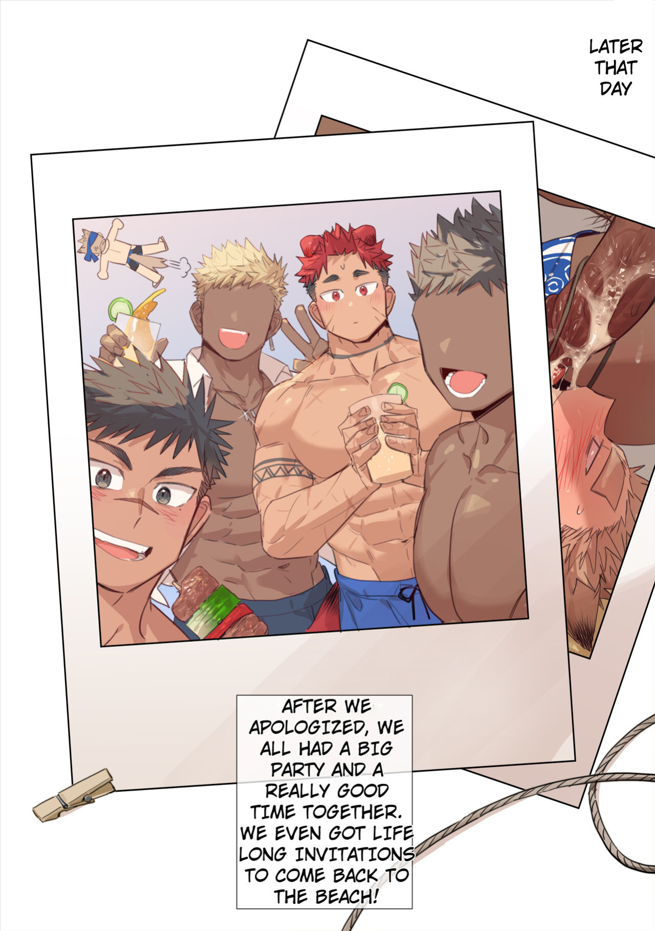 [Gondom] Pixiv FANBOX 34-35 BEACH [Eng] [UNCENSORED]