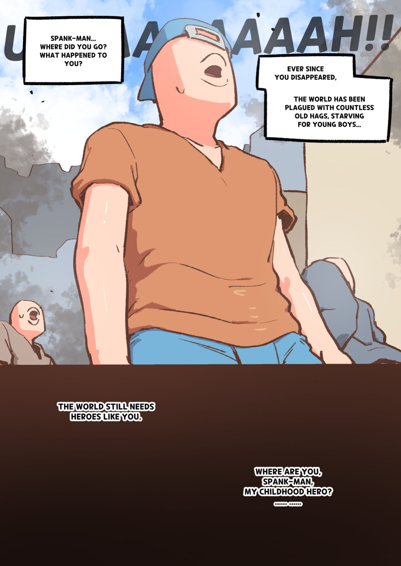 [Woomochichi] Spank-Man: Rise
